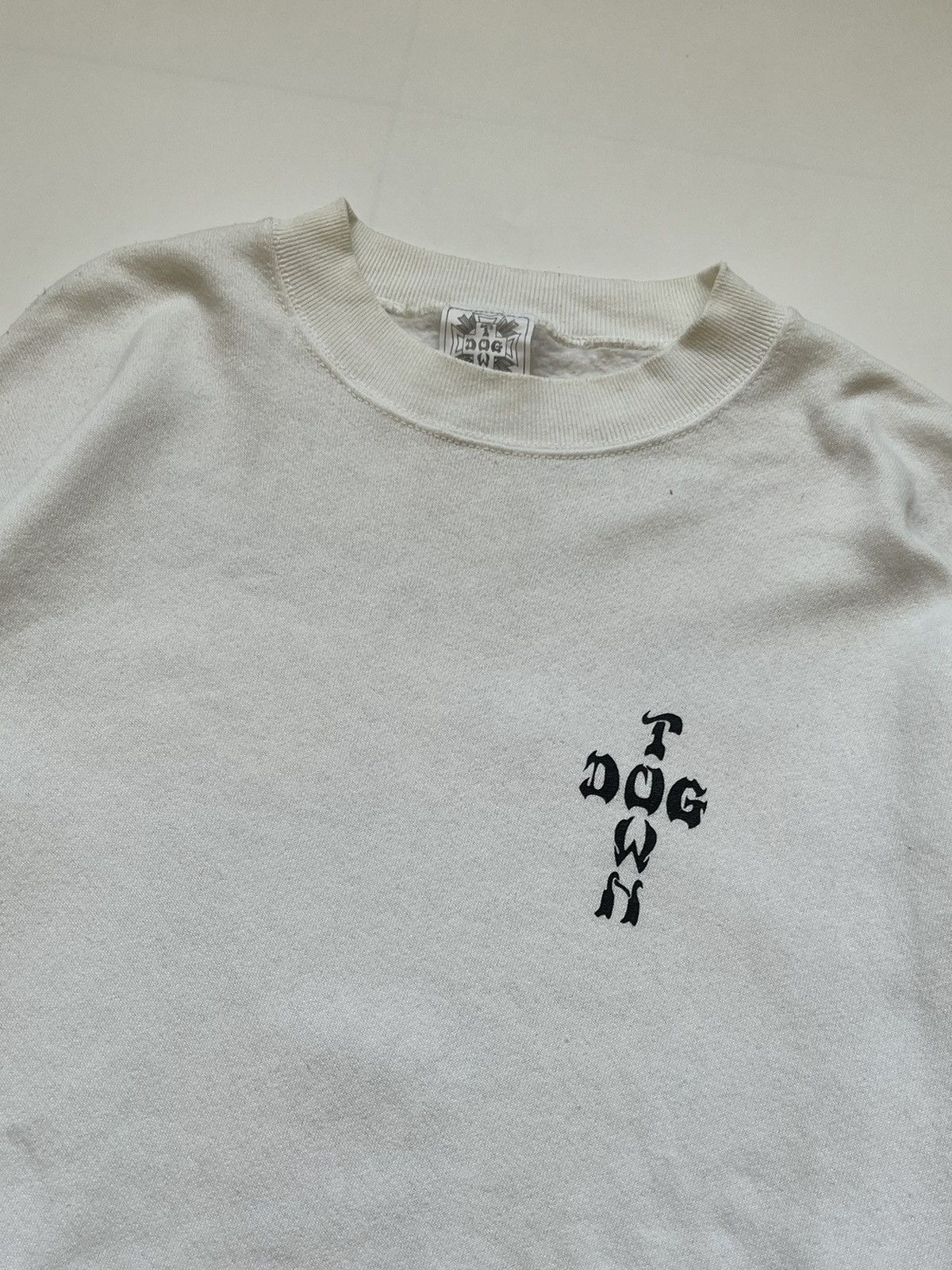 Dogtown × Vintage 1990's Dogtown Skateboard Can You Survive Sweatshirt Size US L / EU 52-54 / 3 - 4 Thumbnail