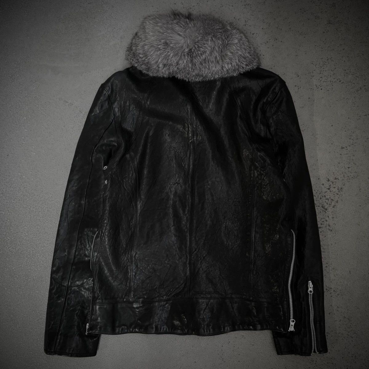 archive 00s fur jacket y2k 平成ギャル男