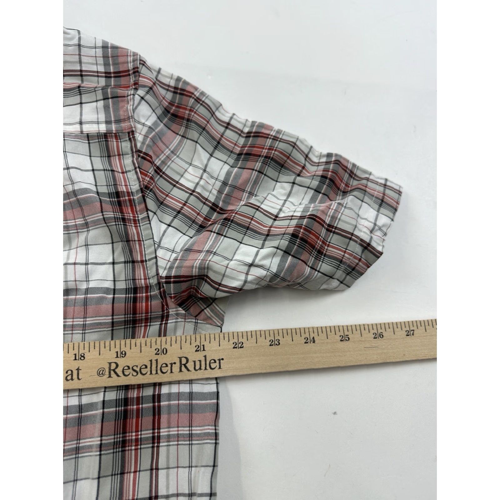 Prana Prana Shirt Mens Medium Plaid Short Sleeve Button-Up Multicolor Shirt Mens Button-Up Short Sleeve Plaid Prana Size US M / EU 48-50 / 2 - 6 Thumbnail