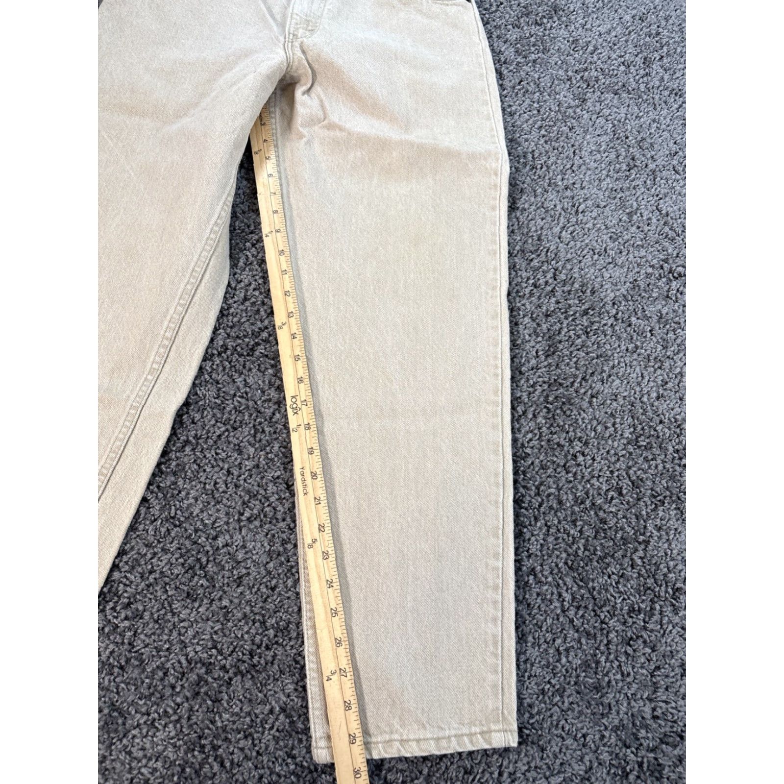 Levi's VINTAGE Levi's 550 Jeans Men 34X30 Tan Relaxed Tapered Orange Tab 90s USA Size US 34 / EU 50 - 2 Thumbnail