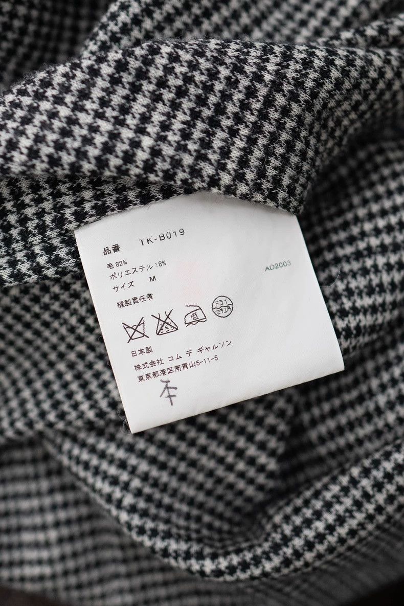 Comme des Garcons Comme des Garcons Deformed houndstooth doll collar sweater Size M / US 6-8 / IT 42-44 - 8 Thumbnail