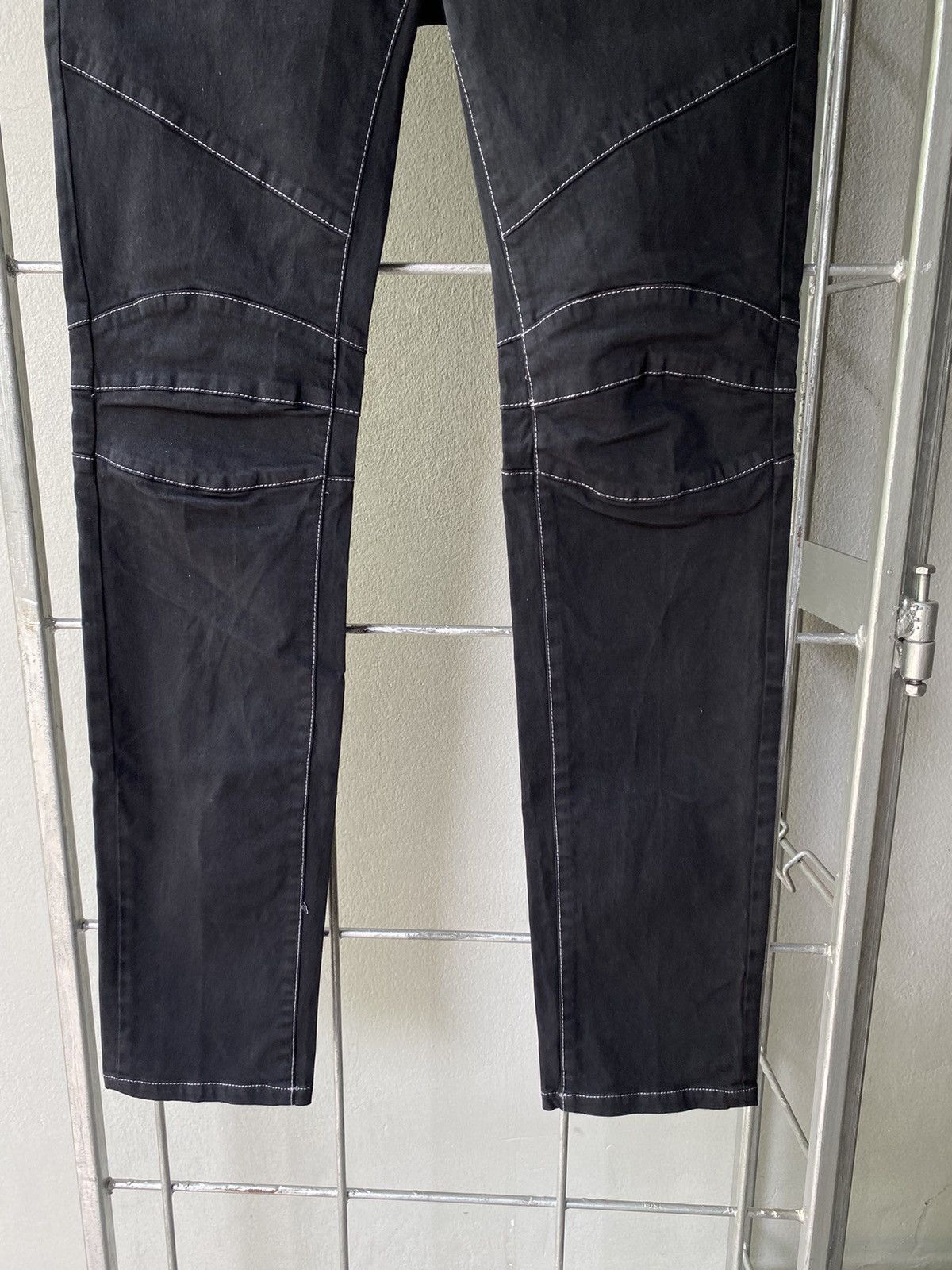Loveless × Number (N)ine LOVELESS black biker pants Size US 31 - 16 Thumbnail