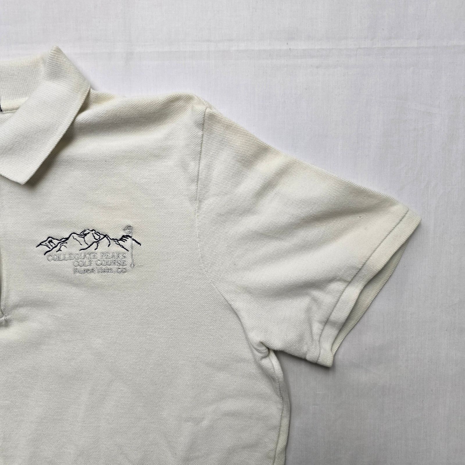 Other Vintage Polo Collegiate Peaks Golf Course Golfing Shirt Size M / US 6-8 / IT 42-44 - 2 Thumbnail