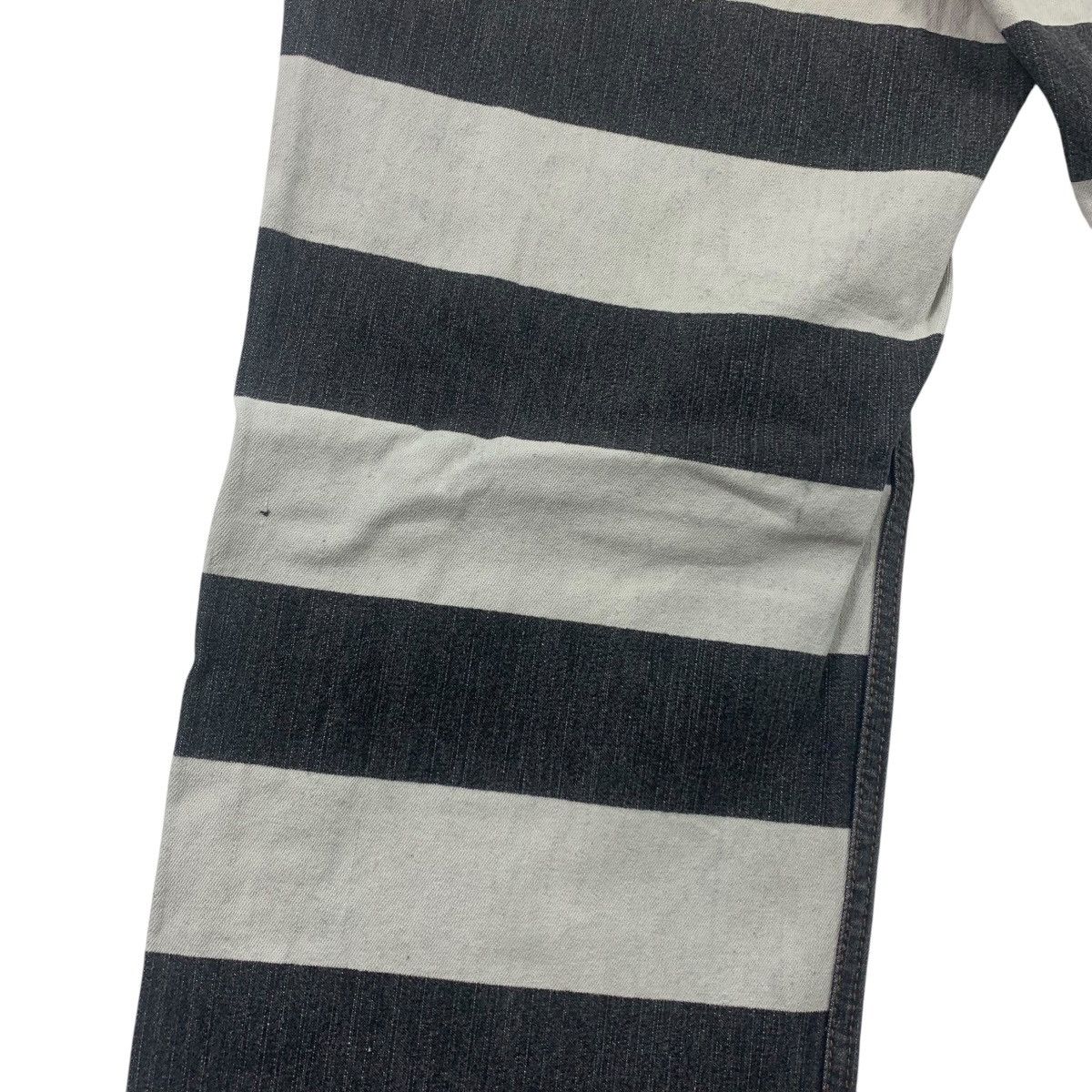Japanese Brand PPFM prisoner stripe pants Size 28" / US 6 / IT 42 - 19 Thumbnail