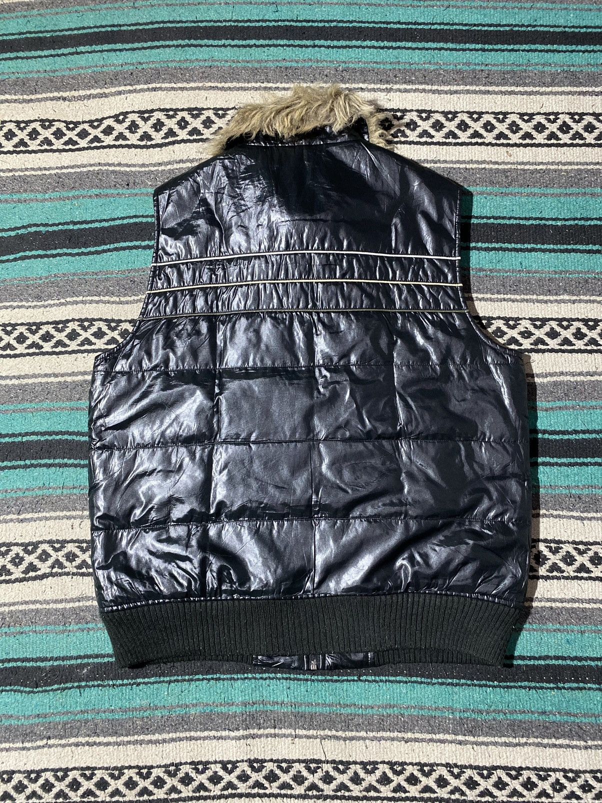 If Six Was Nine Beamont Carr Puffer Fur Faux Vest Size US M / EU 48-50 / 2 - 8 Thumbnail