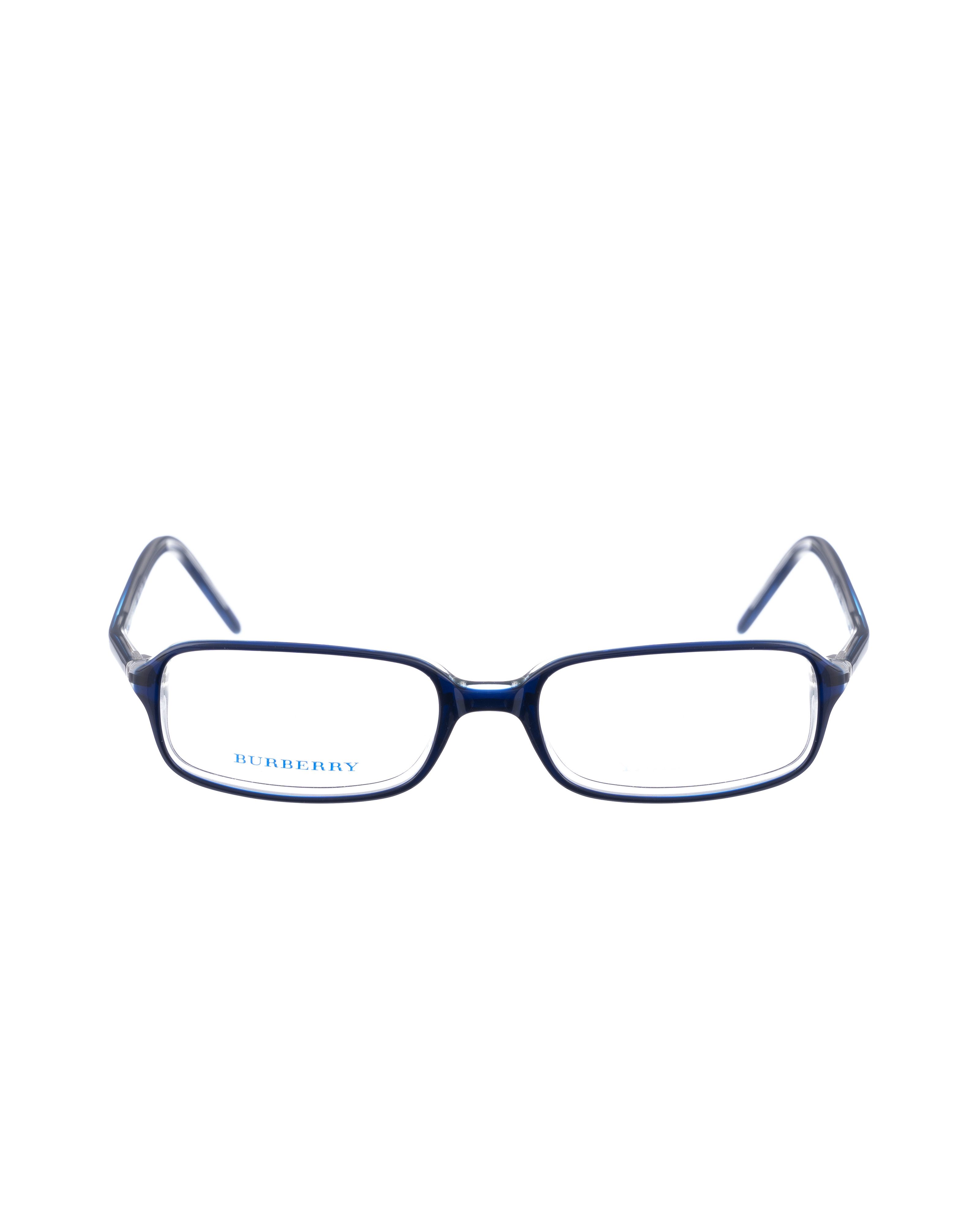 Burberry Burberry 90s Navy Blue Clear Plastic Glasses Size ONE SIZE - 1 Thumbnail