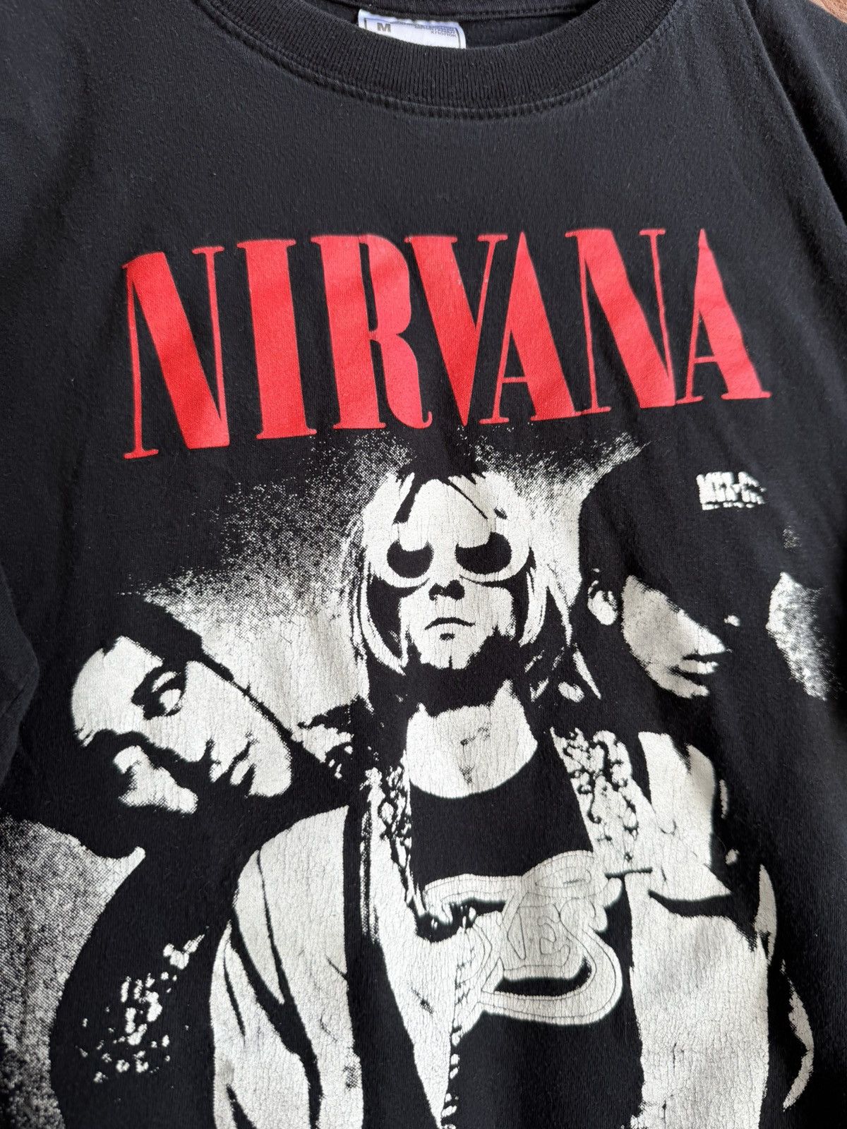 Band Tees Vintage 90s Nirvana Kurt Cobain Grunge Band Tshirt Grail M Size US M / EU 48-50 / 2 - 3 Thumbnail