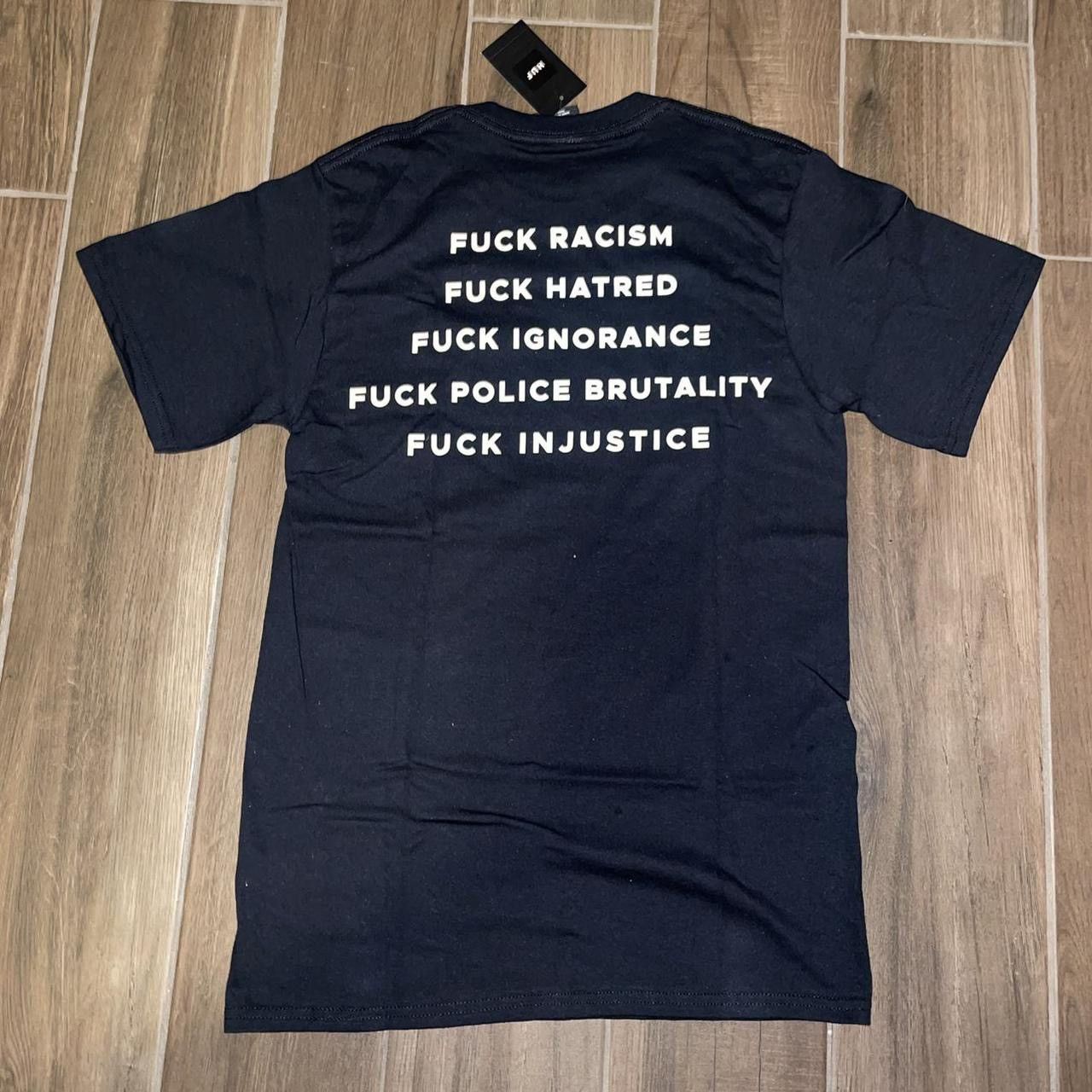 Huf Huf x Haroshi Black Lives Matter shirt Size US S / EU 44-46 / 1 - 2 Thumbnail