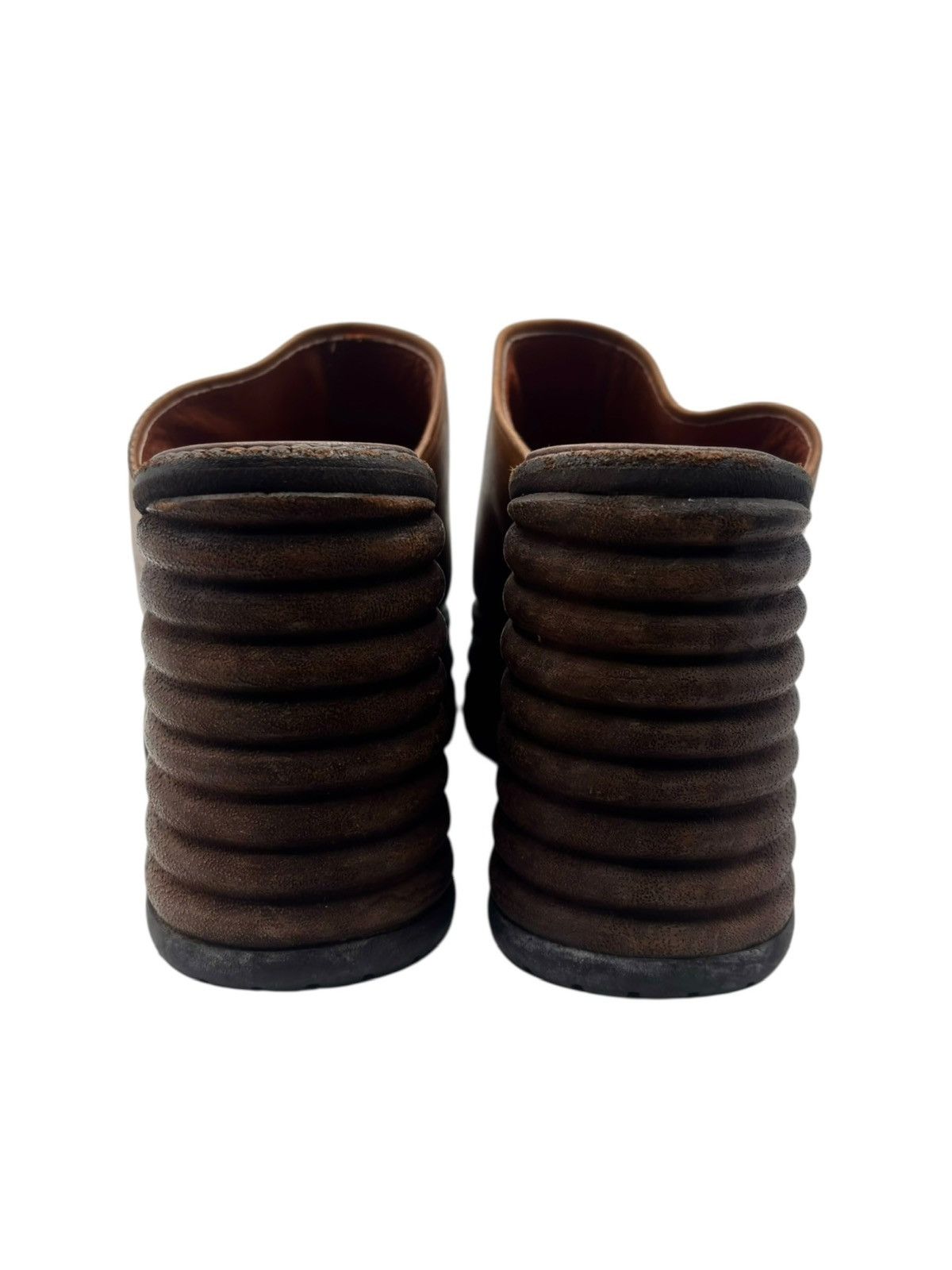 Cowboy Equipment Vintage El Dantes brown block platform sandals Size 36 Size US 6 / IT 36 - 3 Thumbnail