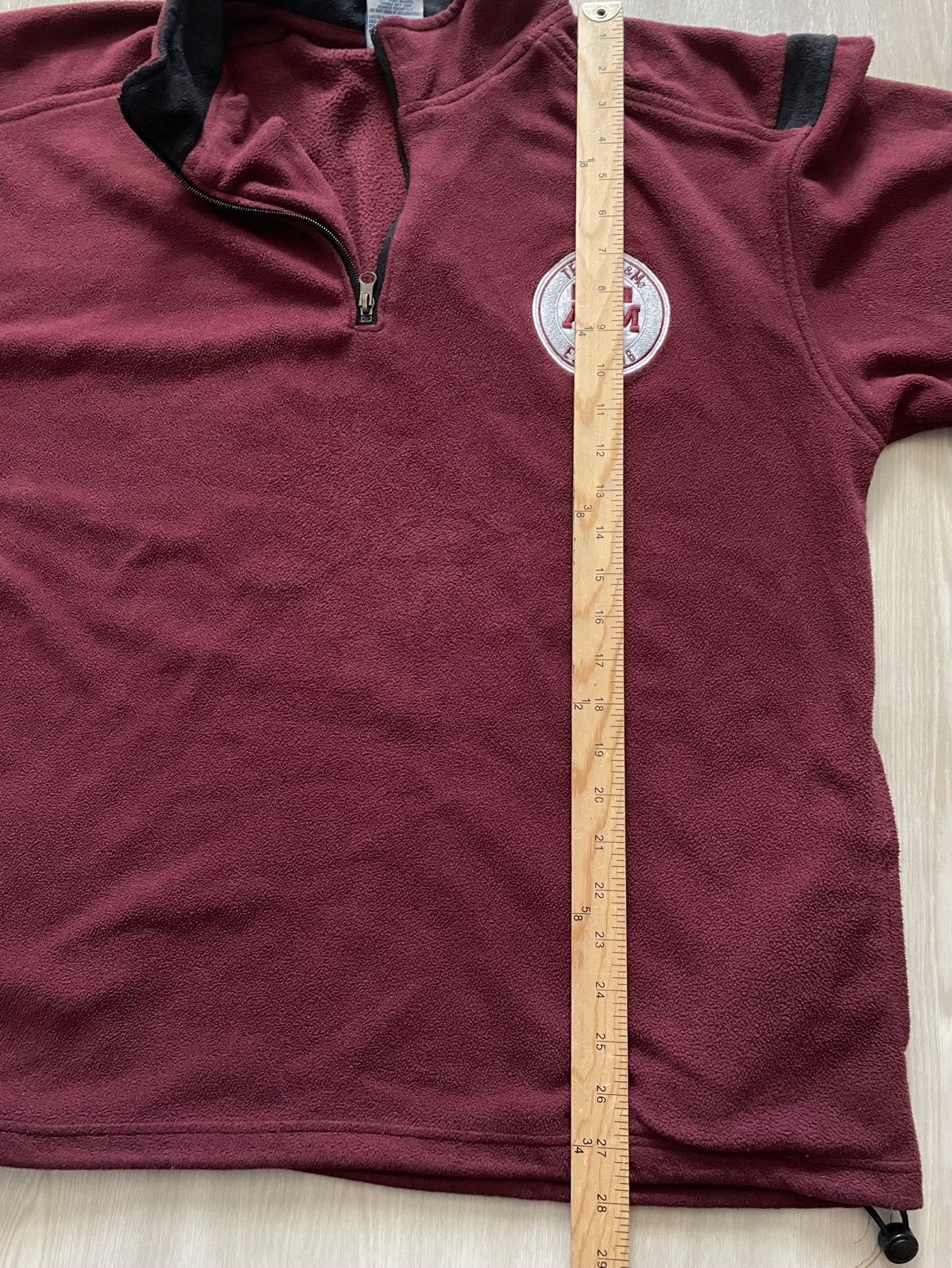 Vintage VTG Knights Apparel Texas A&M Aggies 1/4 Zip Fleece Sz L Size US L / EU 52-54 / 3 - 6 Thumbnail