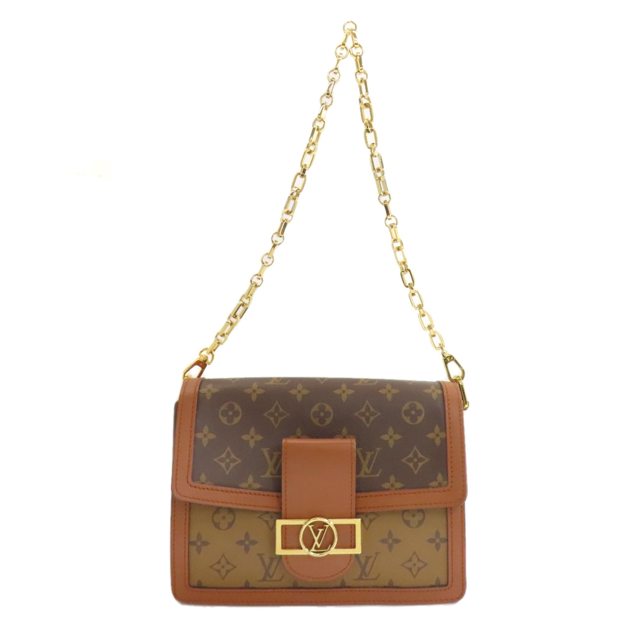 Louis Vuitton Louis Vuitton M45958 Dauphine MM Handbag Monogram Canvas Women's LOUIS VUITTON Size ONE SIZE - 1 Thumbnail