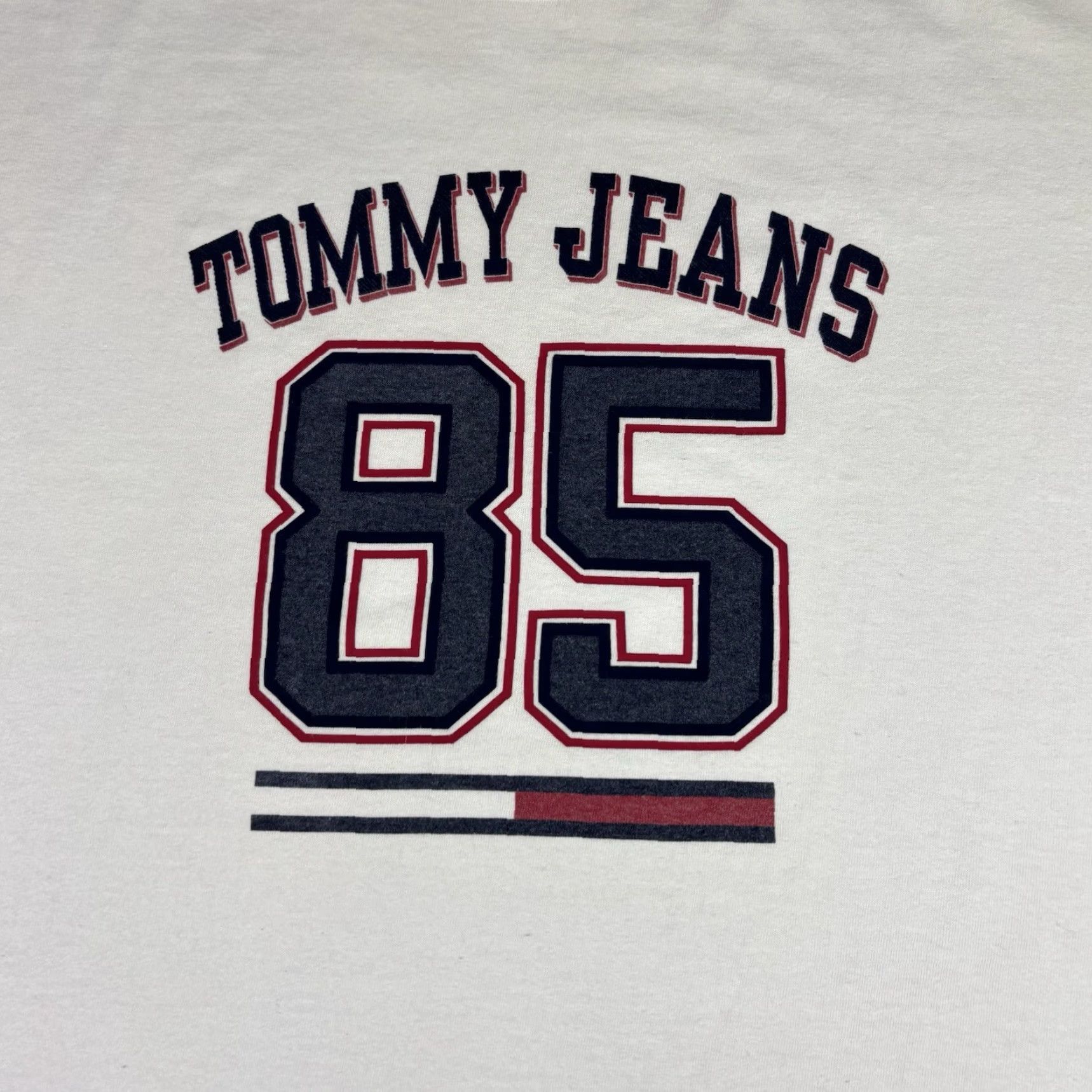 Tommy Hilfiger VINTAGE Tommy Jeans T Shirt Promo Tommy Hilfiger Adult XL 90s White Cotton Crew Neck Short Sleeve Mens Size US XL / EU 56 / 4 - 7 Thumbnail