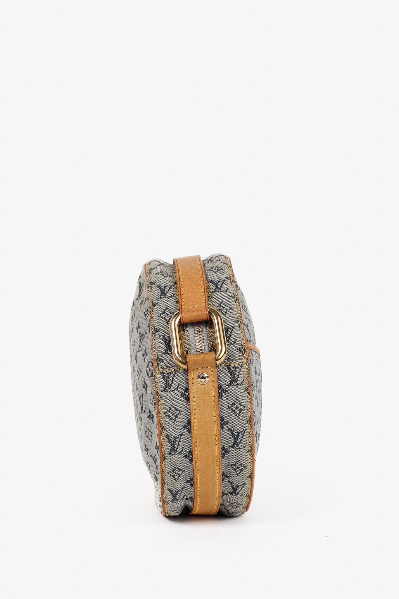 Louis Vuitton Louis Vuitton Jeanne GM Mini Lin Monogram Round Crossbody Size ONE SIZE - 3 Thumbnail