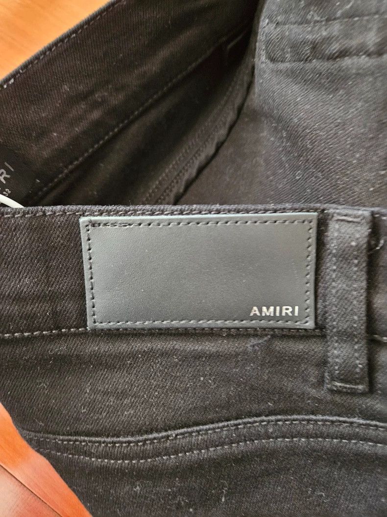 Amiri Amiri 18 seasonal old style black and red paisley denim Size US 32 / EU 48 - 5 Thumbnail