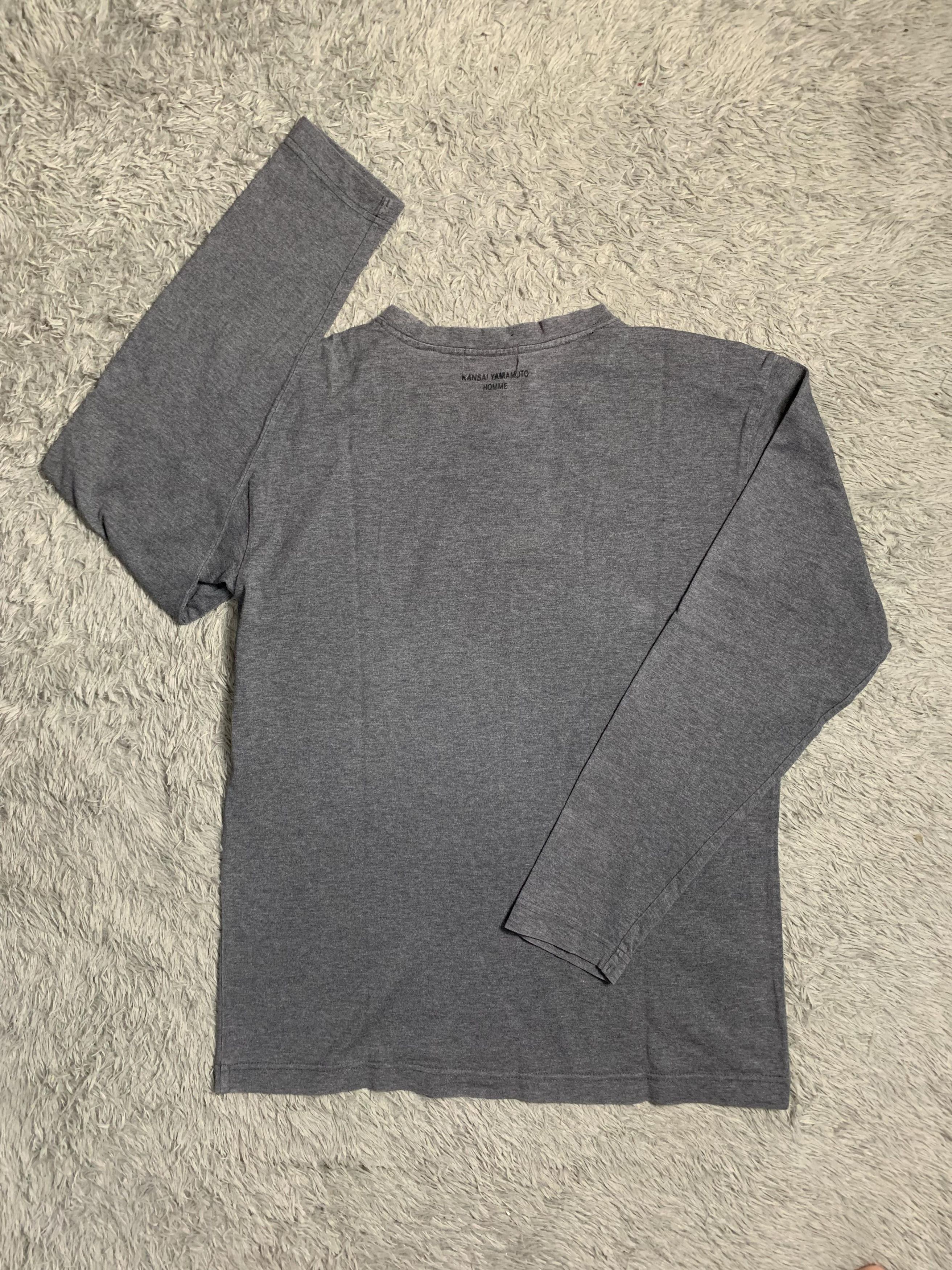 Kansai Yamamoto 80s Kansai Yamamoto Homme Vintage LS Shirt Size US L / EU 52-54 / 3 - 9 Thumbnail