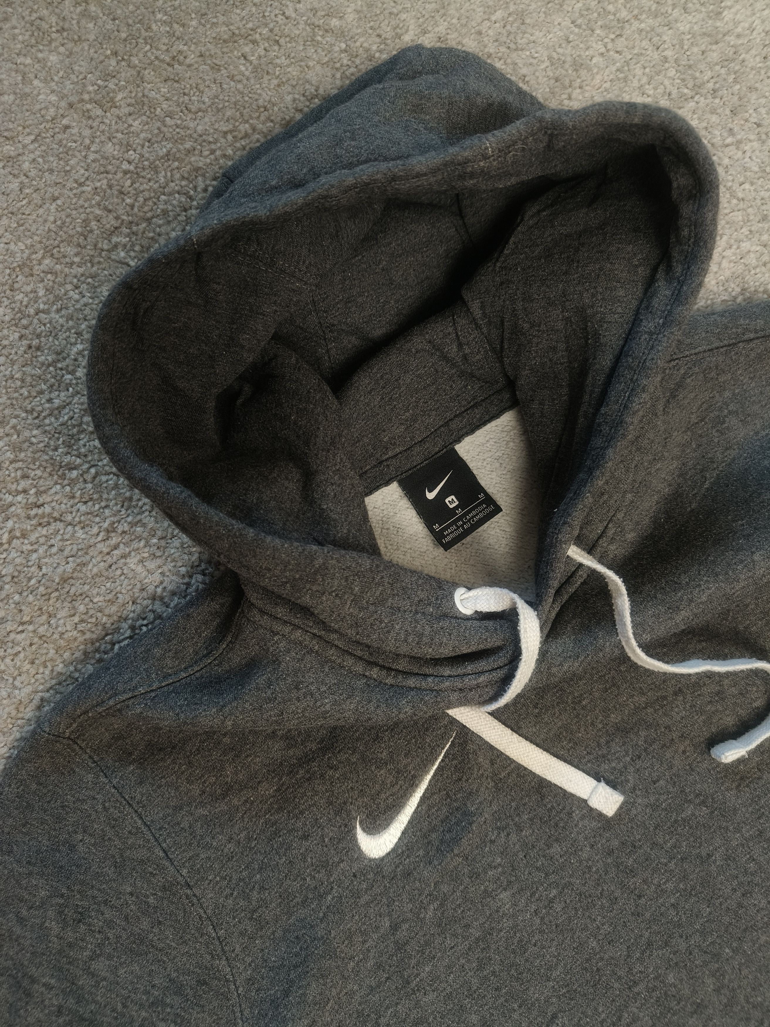 Nike Nike Swoosh Logo Classic Athletic Sweatshirt Hoodie Pullover Size US M / EU 48-50 / 2 - 2 Thumbnail