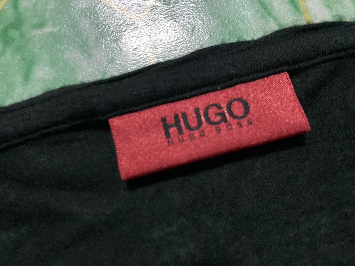 Designer × Hugo Boss Hugo Boss Long Sleeve T-shirt Red Teg Size XS / US 0-2 / IT 36-38 - 4 Thumbnail
