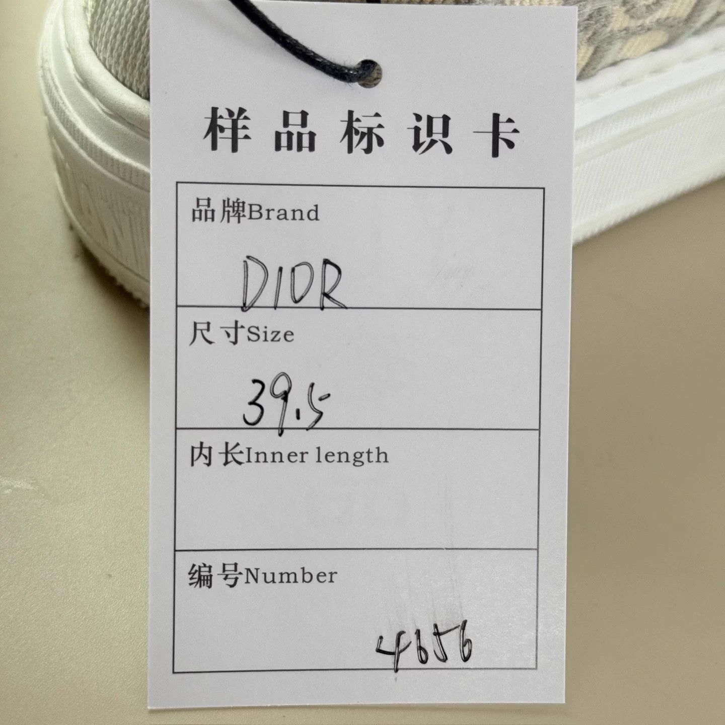 Dior Dior Gray/White DR Embroidery Allover Print Slide 39.5 Size US 8.5 / IT 38.5 - 8 Thumbnail
