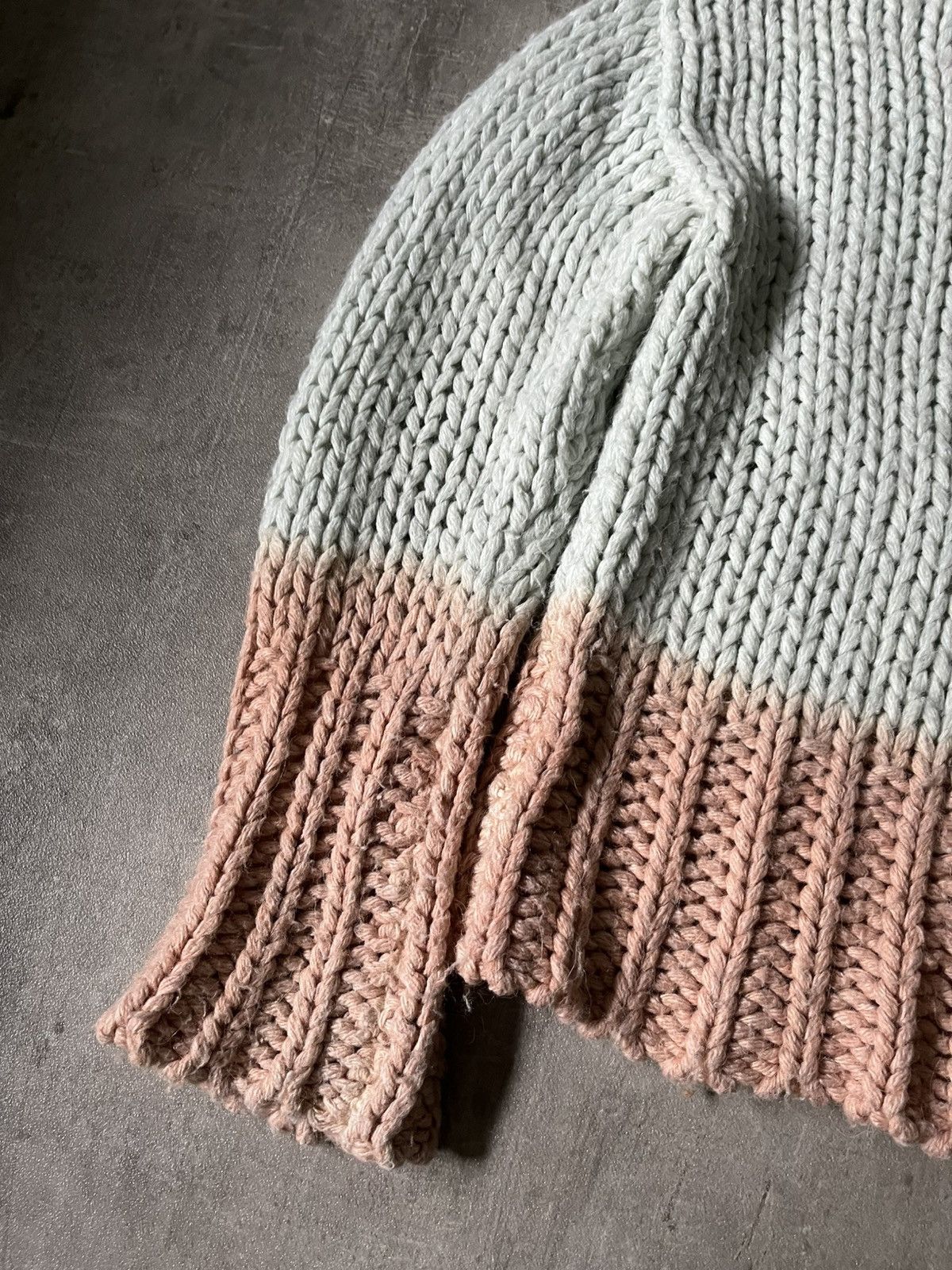 Acne Studios Acne Studios chunky degrade gradient sweater Size US M / EU 48-50 / 2 - 2 Thumbnail