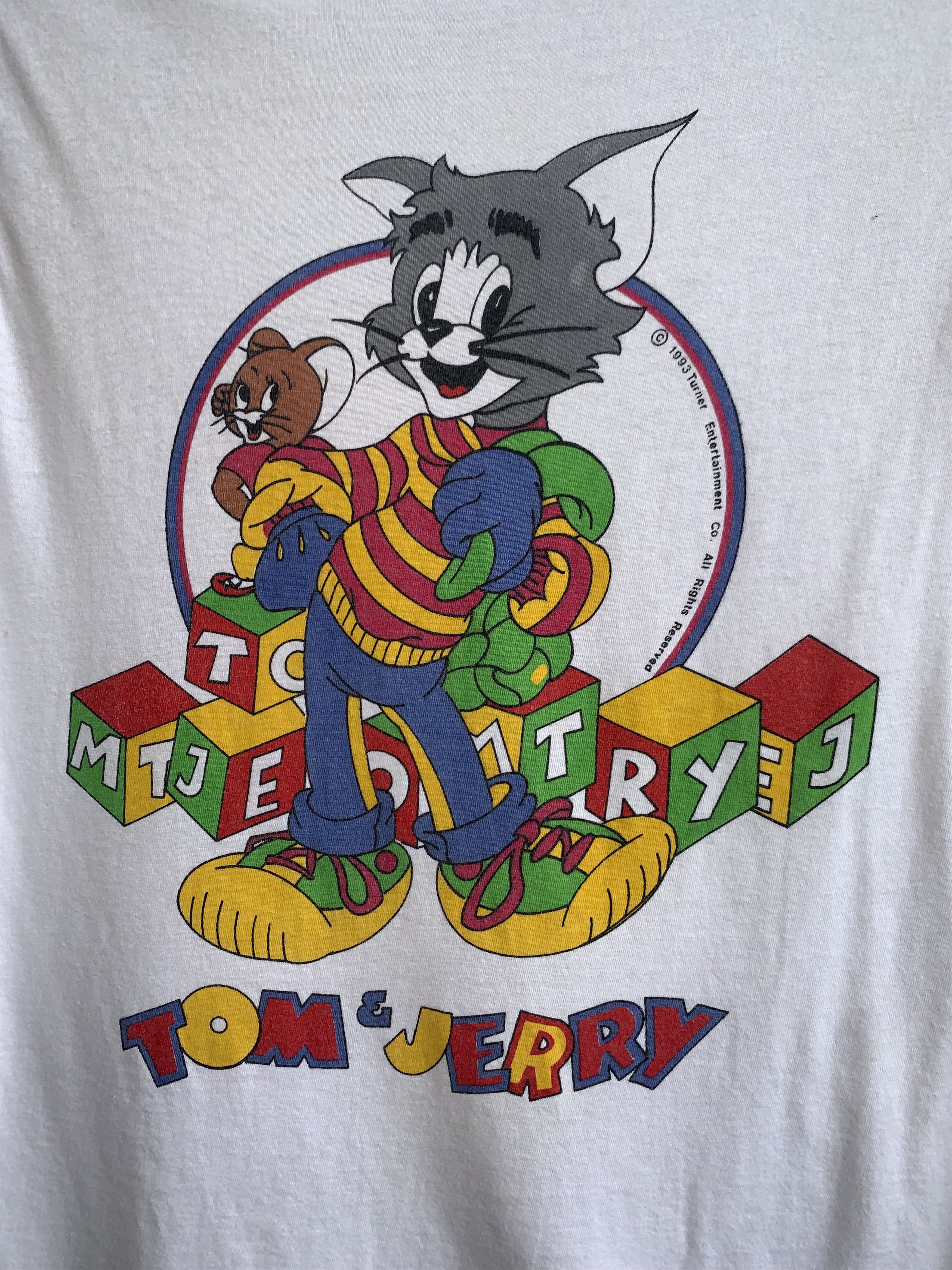 Cartoon Network × Vintage Tom and Jerry Vintage 90's Shirt Size S / US 4 / IT 40 - 2 Thumbnail