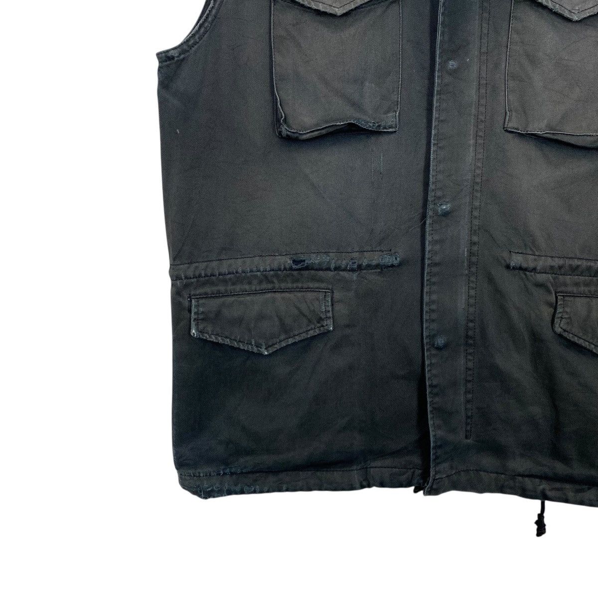 Japanese Brand UNION MADE OPEN RICH SLEEVE LESS JACKET Size US M / EU 48-50 / 2 - 3 Thumbnail