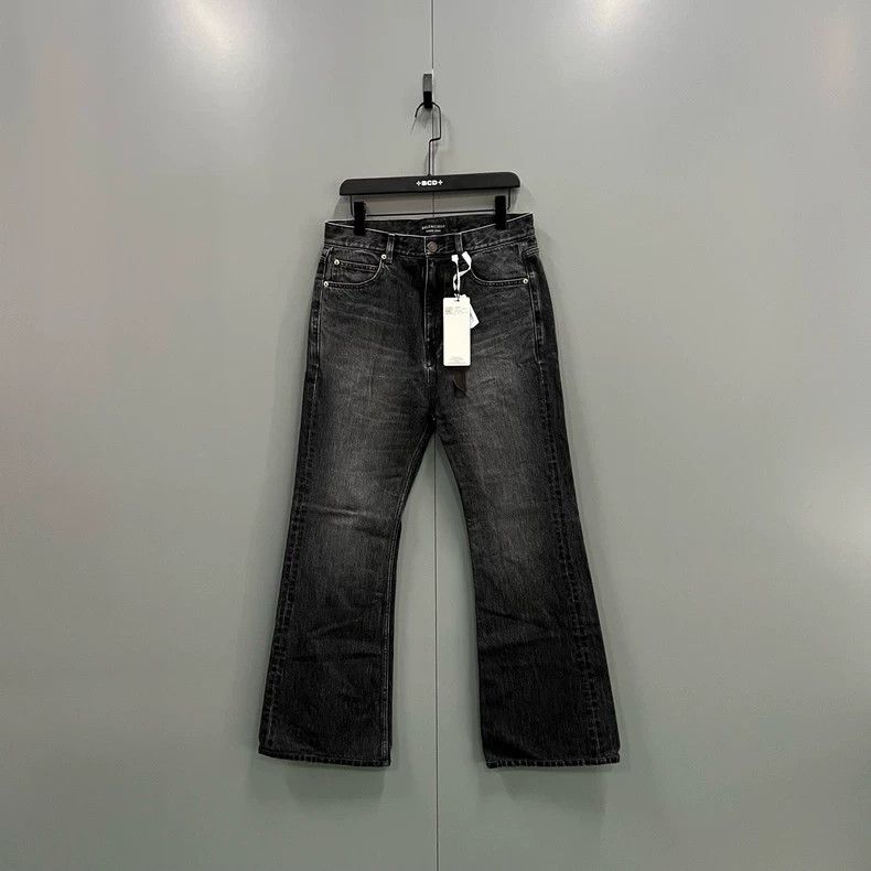 Balenciaga Balenciaga Wash jeans wide-leg pants Size US 28 / EU 44 - 1 Thumbnail