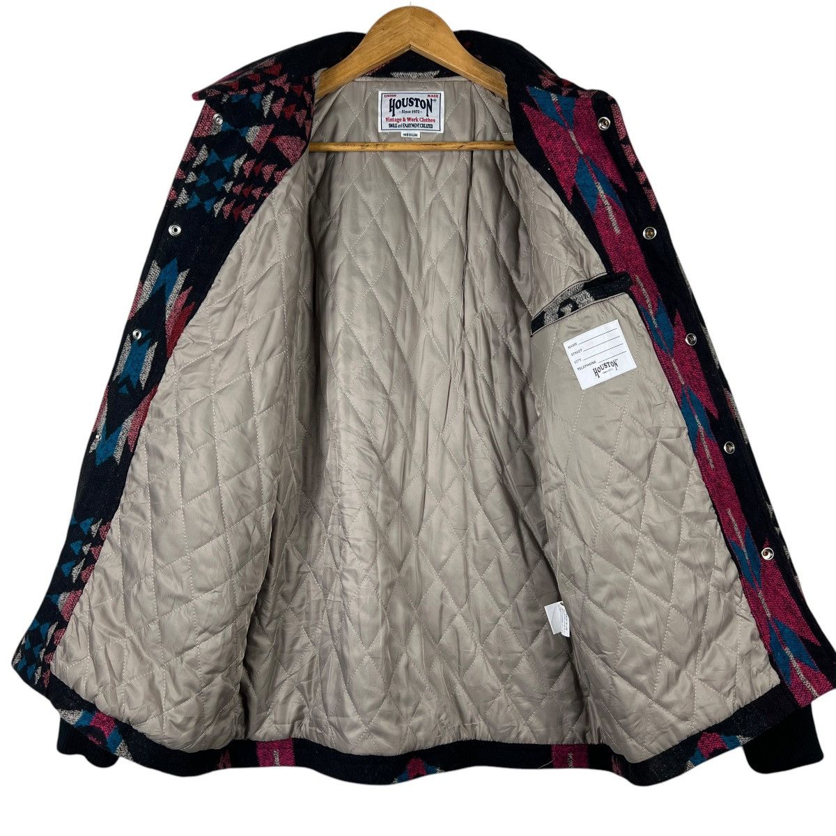 Japanese Brand Vintage Houston Union Made Navajo Aztec Native Motive Jacket Size US M / EU 48-50 / 2 - 10 Thumbnail