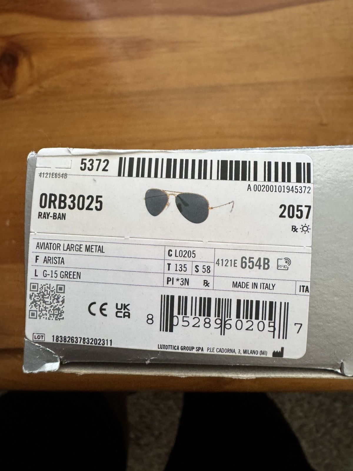 RayBan Rayban Sunglasses Size ONE SIZE - 8 Thumbnail