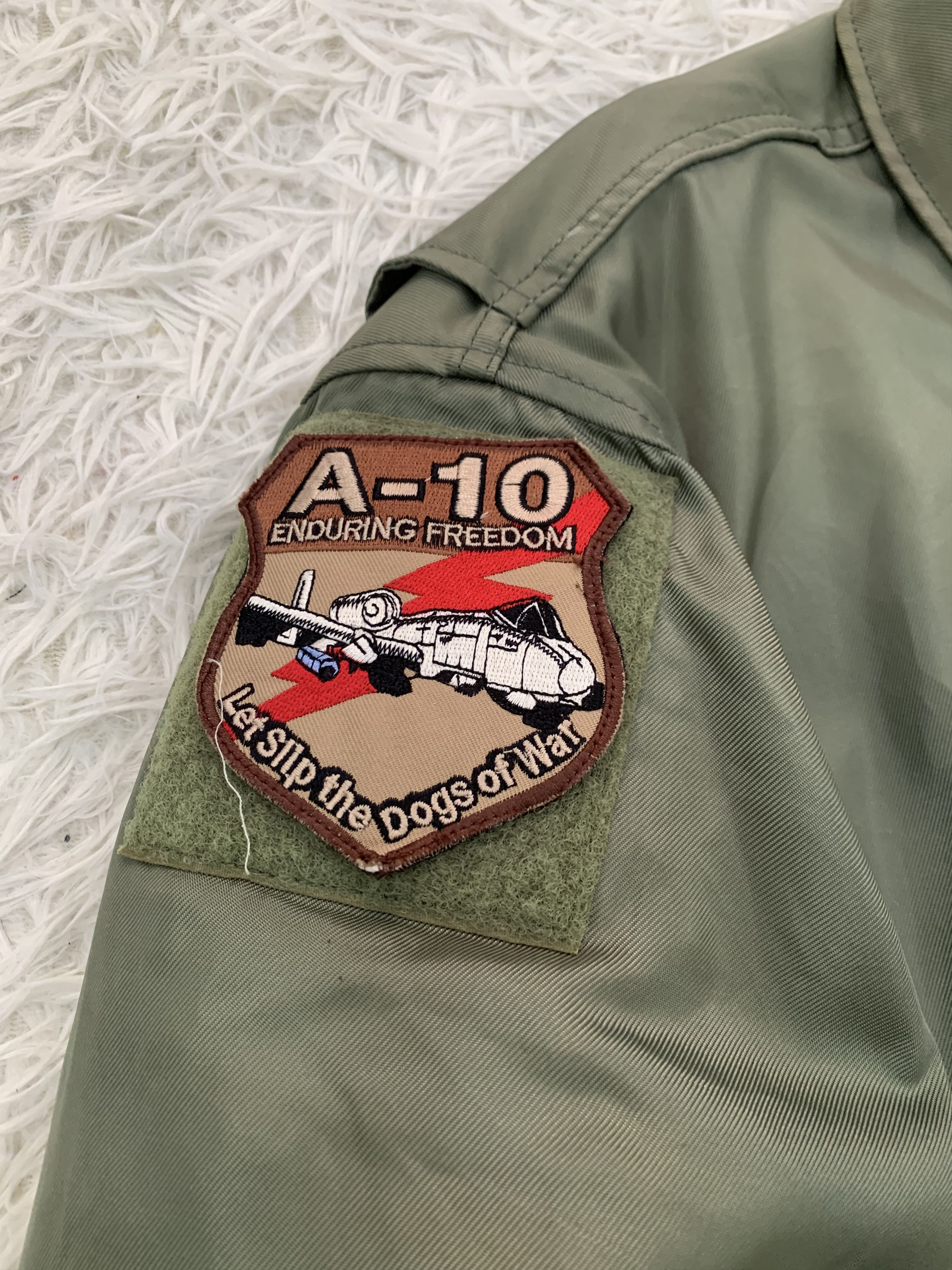 Vintage Vtg Houston CWU Bomber Flyers Jacket Ideal Zipper Size US XL / EU 56 / 4 - 5 Thumbnail