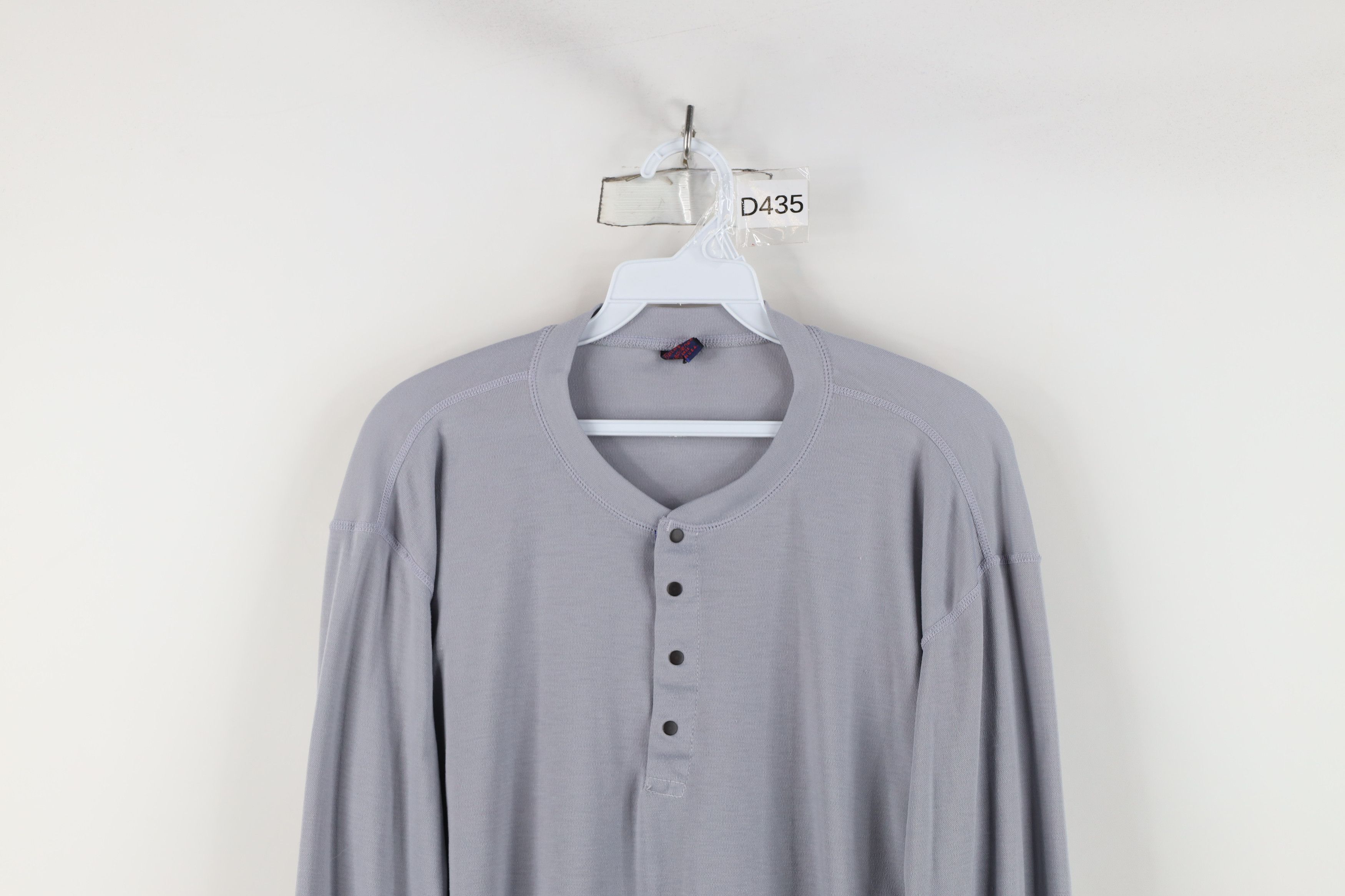 Patagonia × Vintage Vintage 90s Patagonia Capilene Long Sleeve Henley T-Shirt Size US XL / EU 56 / 4 - 2 Thumbnail
