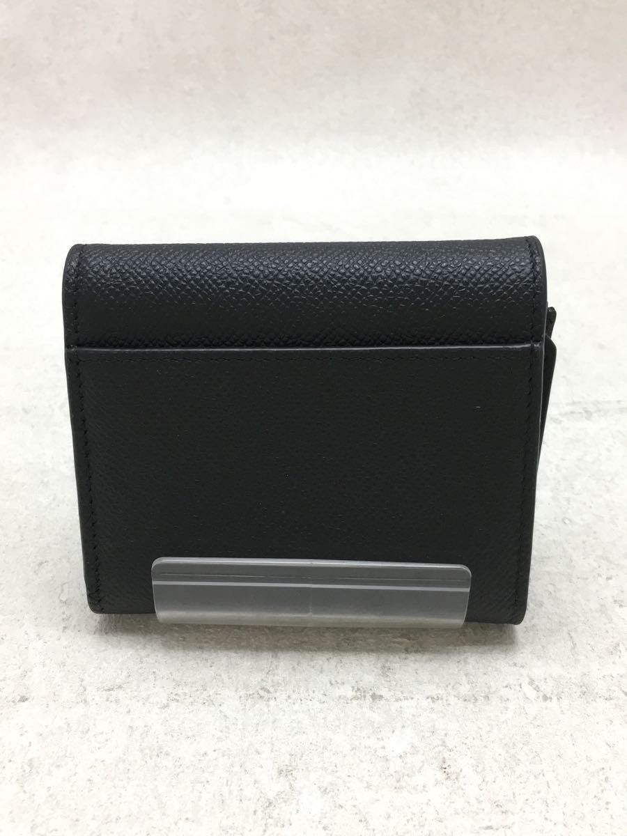 Dior Dior Leather Bi-Fold Wallet Black Size ONE SIZE - 2 Thumbnail