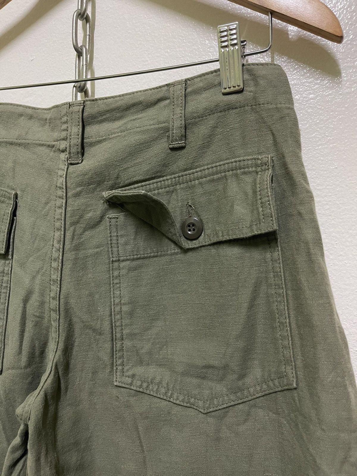 Beams Plus Beams Army Short Wide Leg Pants Size 28" / US 6 / IT 42 - 11 Thumbnail