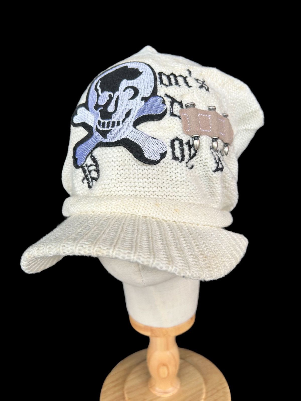 Japanese Brand × Kapital × Vintage Skull Punk Bondage Style Hats☠️ Size ONE SIZE - 1 Thumbnail