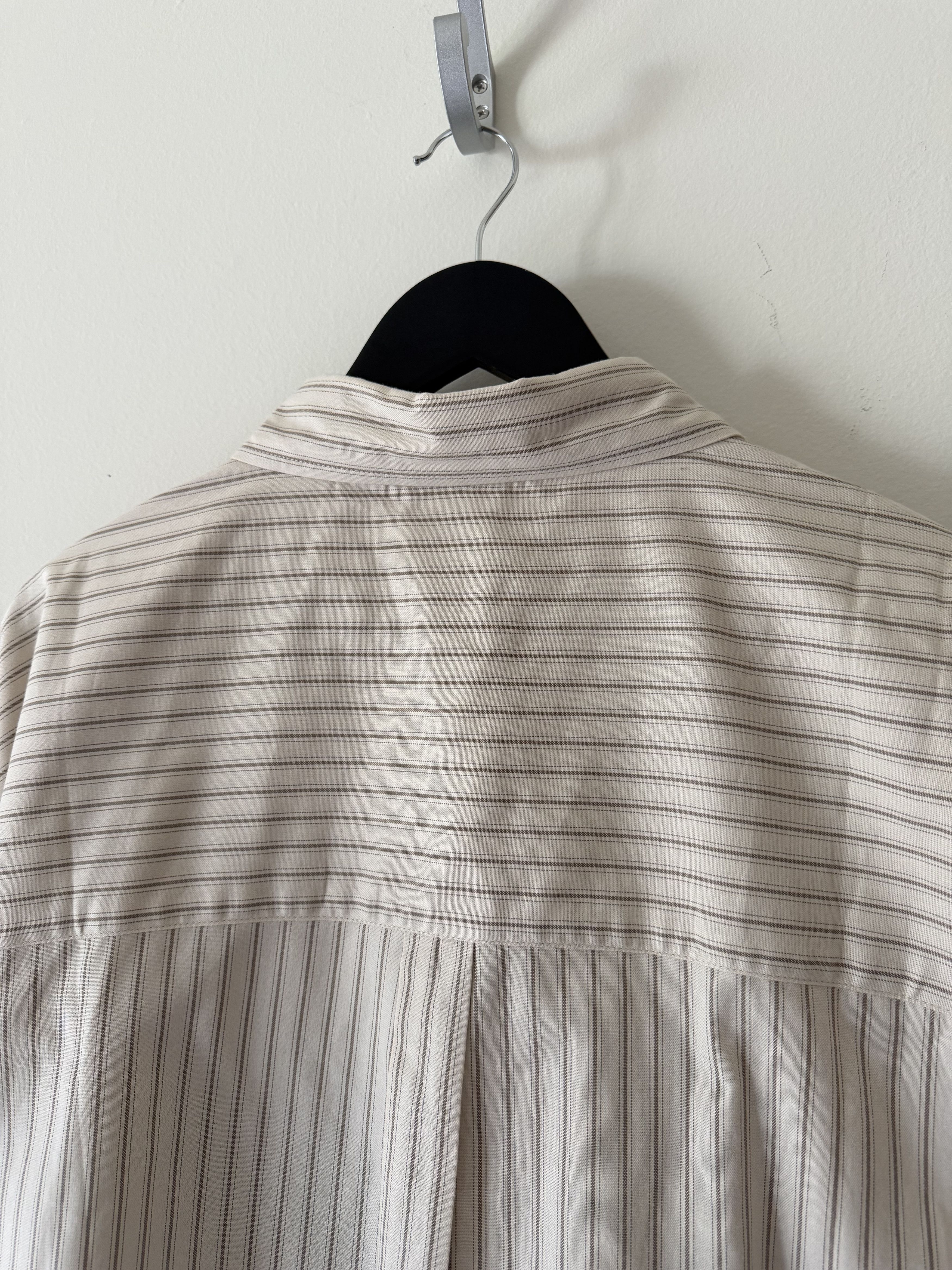 Paraboot Paraboot Obey Bochy Embroidered Button Up Shirt in Birch Size US XL / EU 56 / 4 - 6 Thumbnail
