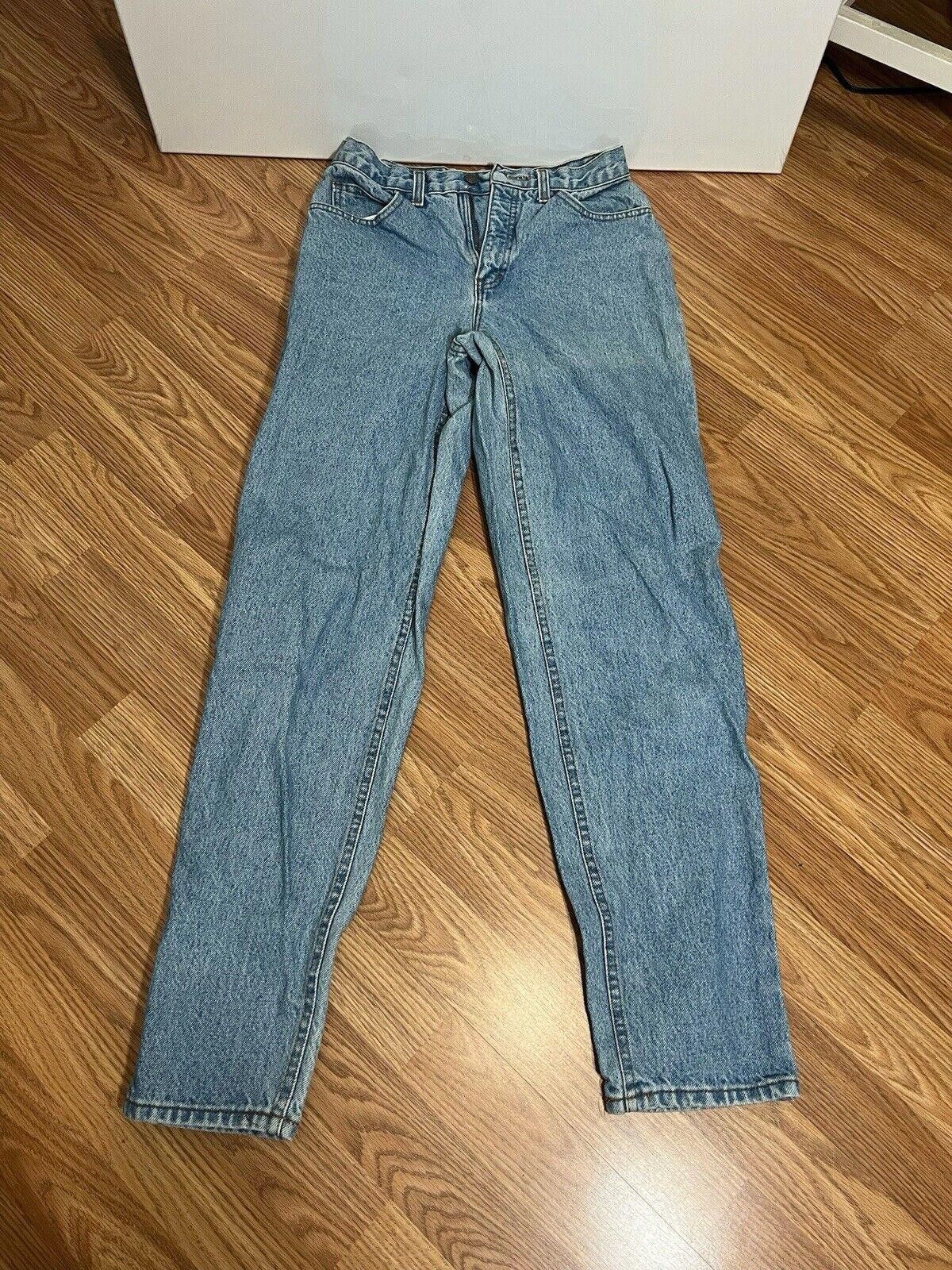 Designer Vintage 80s Moda Intl Jeans Womens 8 Stretch Blue Denim USA Size 25" / US 0 / IT 36 - 1 Thumbnail