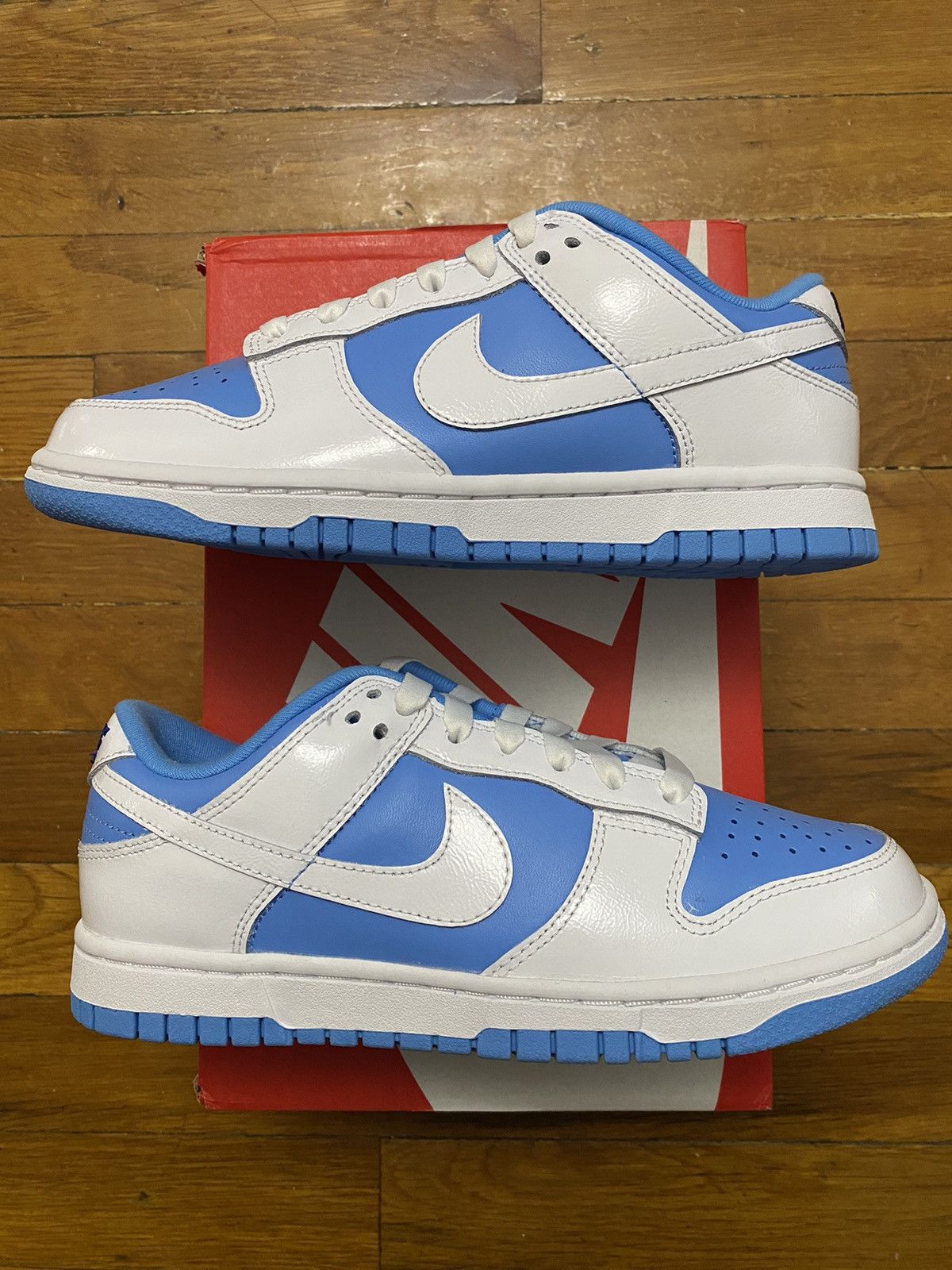 Nike Size 5.5W / 4M - Nike Dunk Low University Blue UNC Blue Size US 5.5 / IT 35.5 - 2 Thumbnail