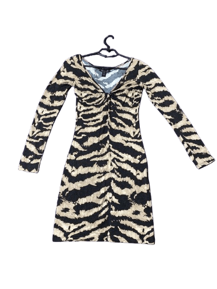 Roberto Cavalli Vintage Roberto Cavalli Animal Print Midi Dress Size M Size M / US 6-8 / IT 42-44 - 1 Thumbnail