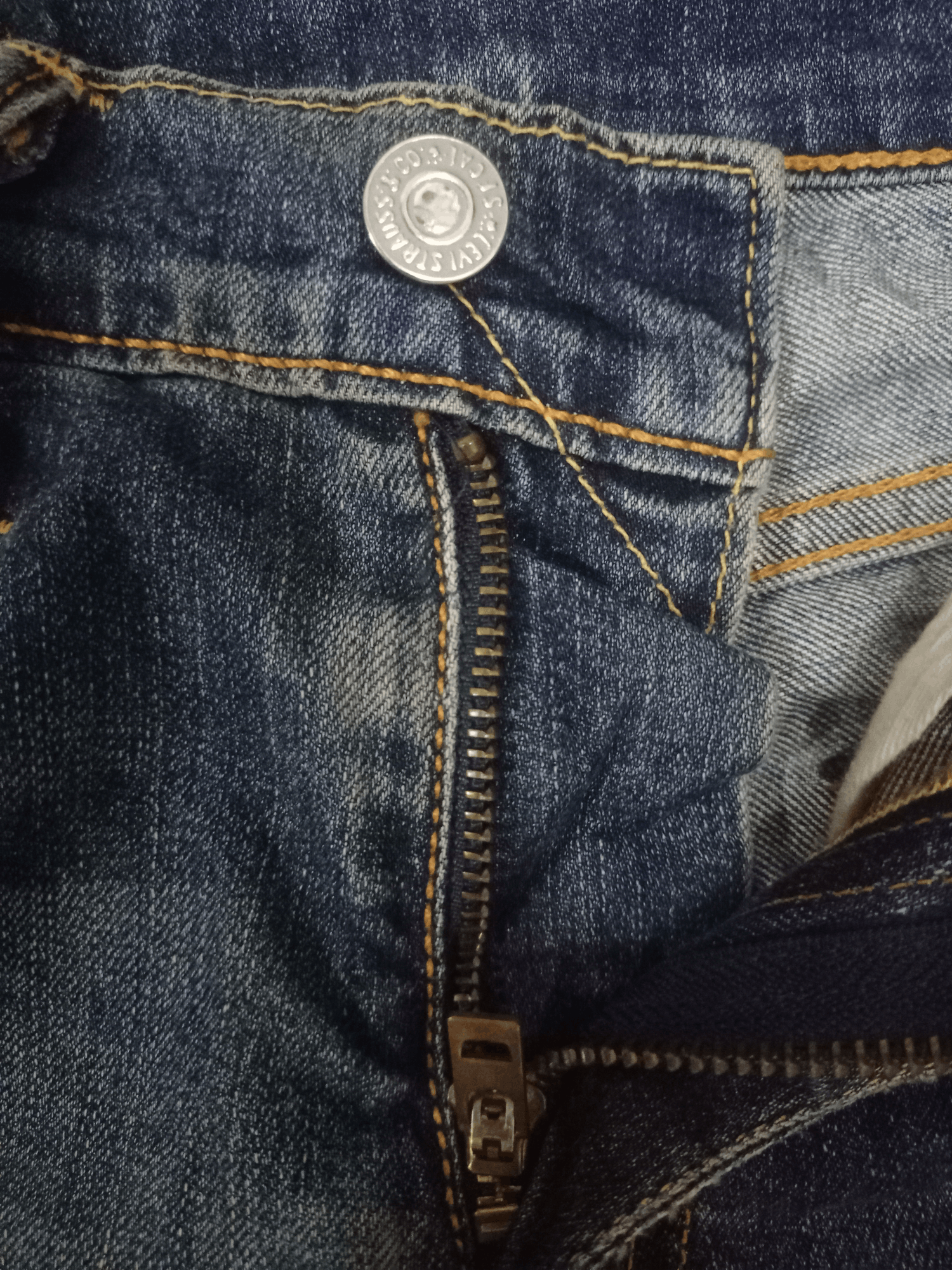 Levi's Vintage Levis 511 Mud Wash Distressed Jeans 28x29 Size US 28 / EU 44 - 4 Thumbnail