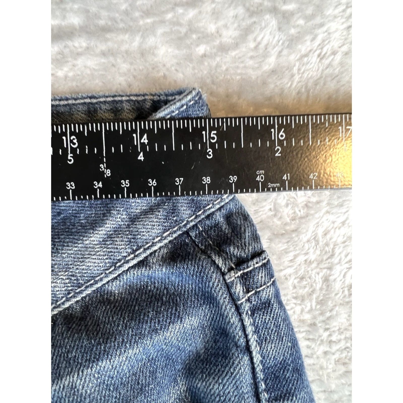 Ecko Unltd. VINTAGE Ecko Unltd. Jeans Mens 30x32 Straight Fit Distressed Blue Medium Wash Denim 90s Urban Hip Hop Size US 30 / EU 46 - 5 Thumbnail