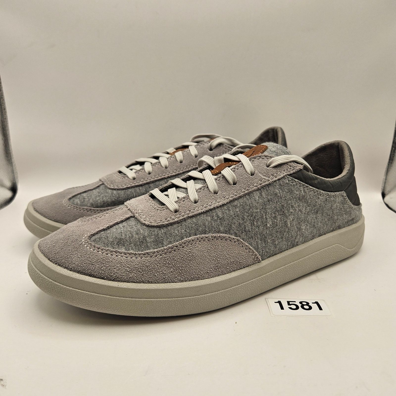 Olukai OLUKAI MEN'S 10 PULIKI 10528 GRAY SNEAKER NWOB Size US 10 / EU 43 - 1 Thumbnail