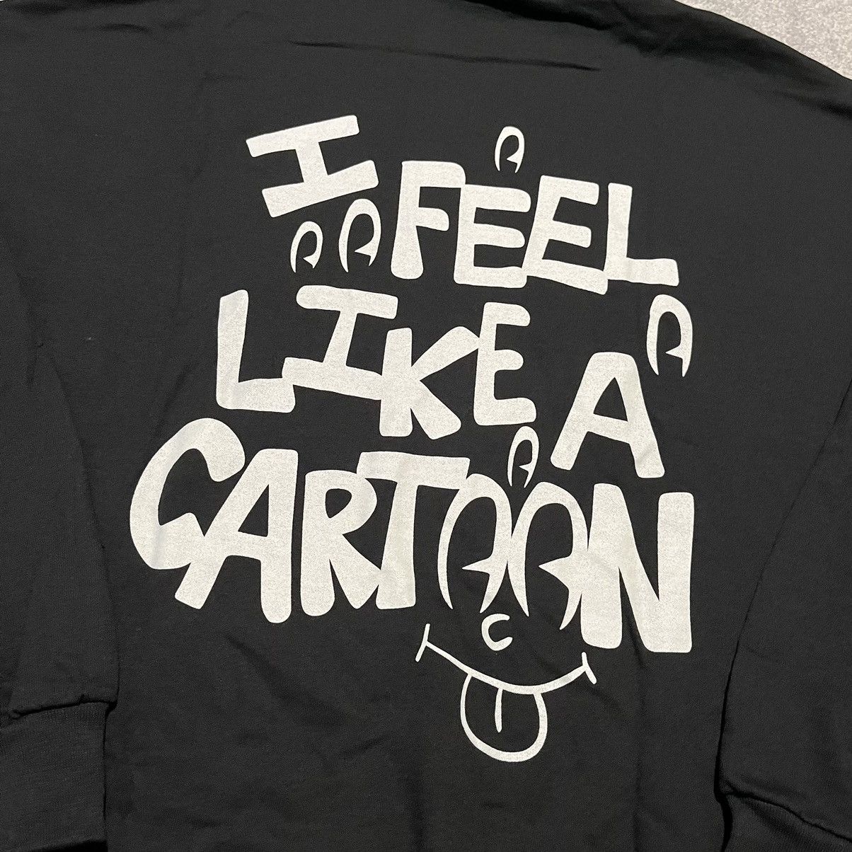 Plague Boulevard × Rap Tees Lil Darkie Spider Gang Small Dark One Cartoon Face Hoodie Size US L / EU 52-54 / 3 - 4 Thumbnail
