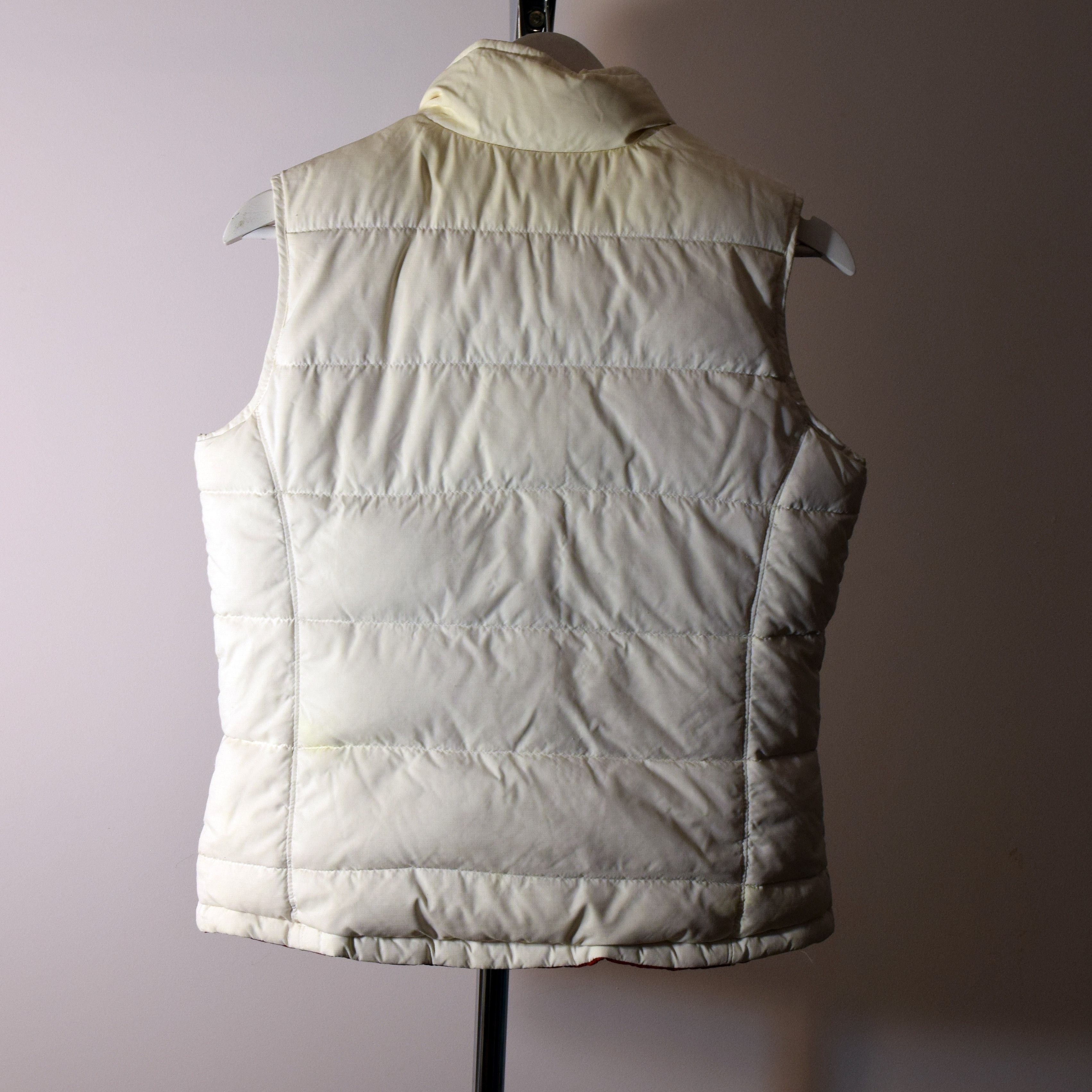 Nike × Vintage Nike Vintage Reversible Down Puffer Vest Red & White y2k Size M / US 6-8 / IT 42-44 - 9 Thumbnail