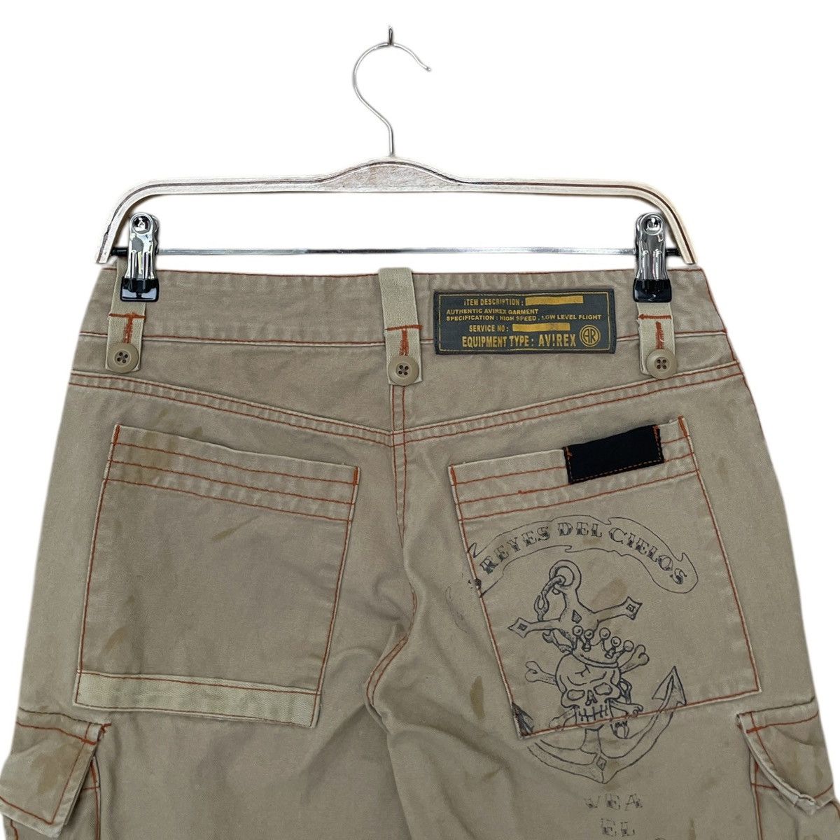 Avirex Vintage Brand Avirex Cargo Pants 1990s Size US 29 - 8 Thumbnail