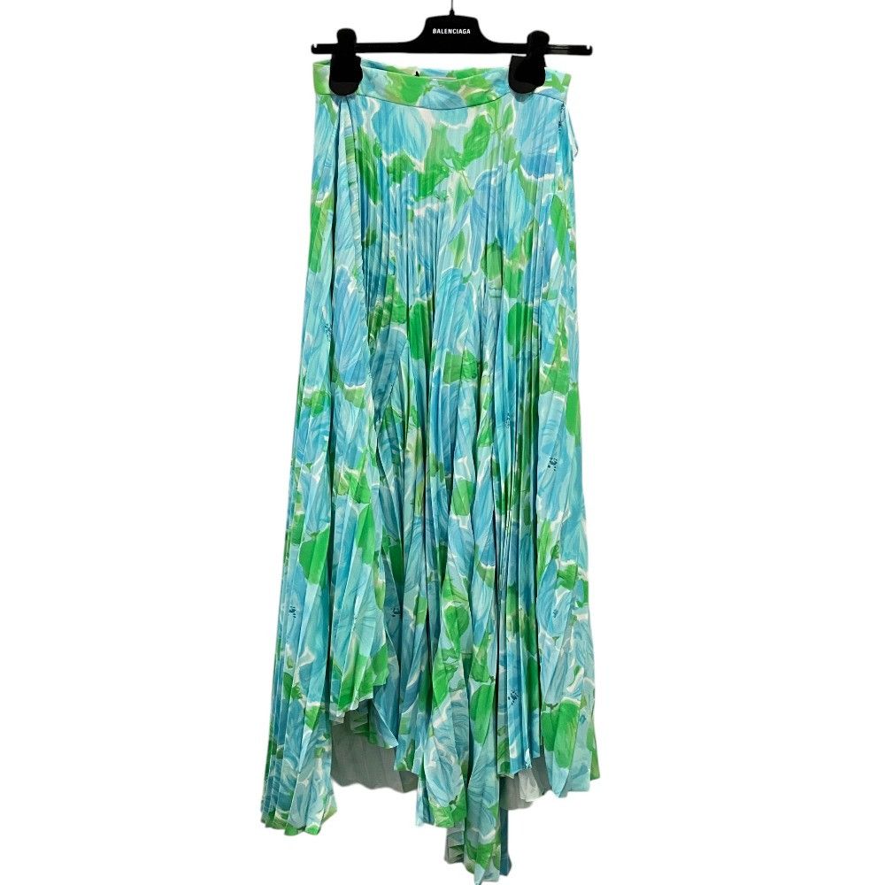 Balenciaga Balenciaga Balenciaga Asymmetric Pleated Long Skirt Others Skirts 622280 DUTY FREE for USA Size ONE SIZE - 1 Thumbnail