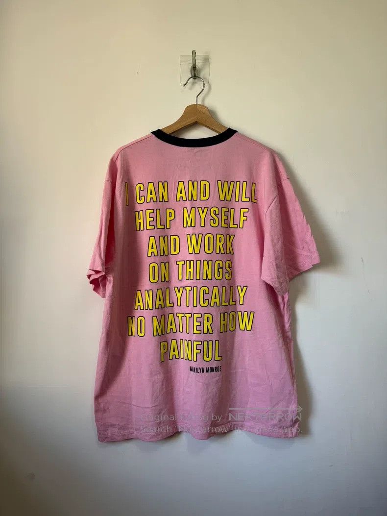 Gucci Gucci FW22 Pink kitten letter short sleeve Size XL / US 12-14 / IT 48-50 - 2 Thumbnail