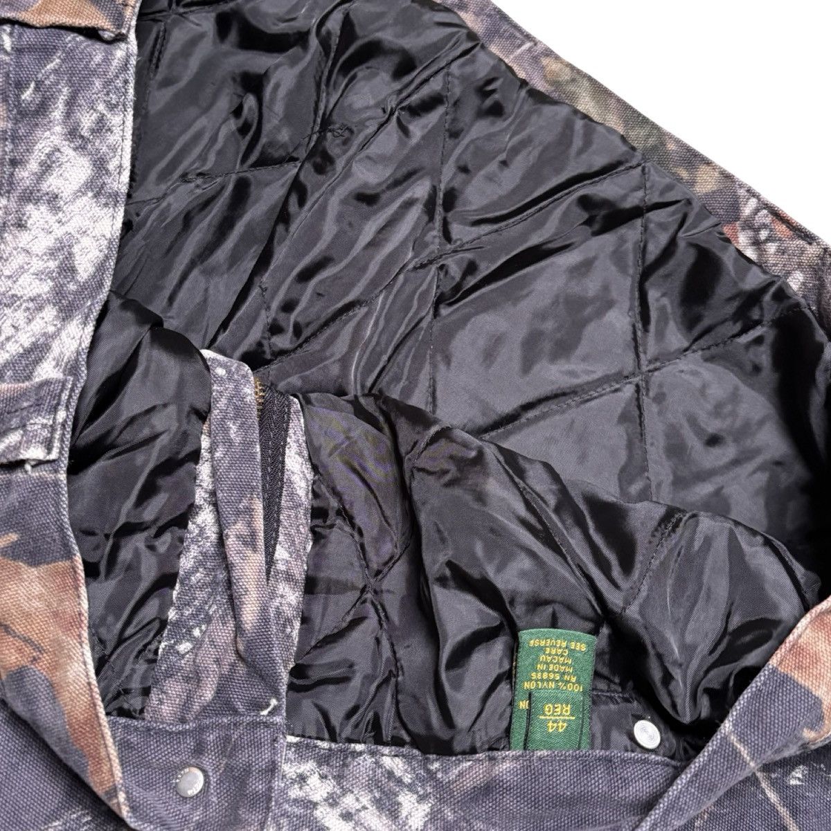 Cabelas Vintage Cabelas Insulated Camo Hunting Pants 44X30 Winter Size US 44 / EU 60 - 4 Thumbnail
