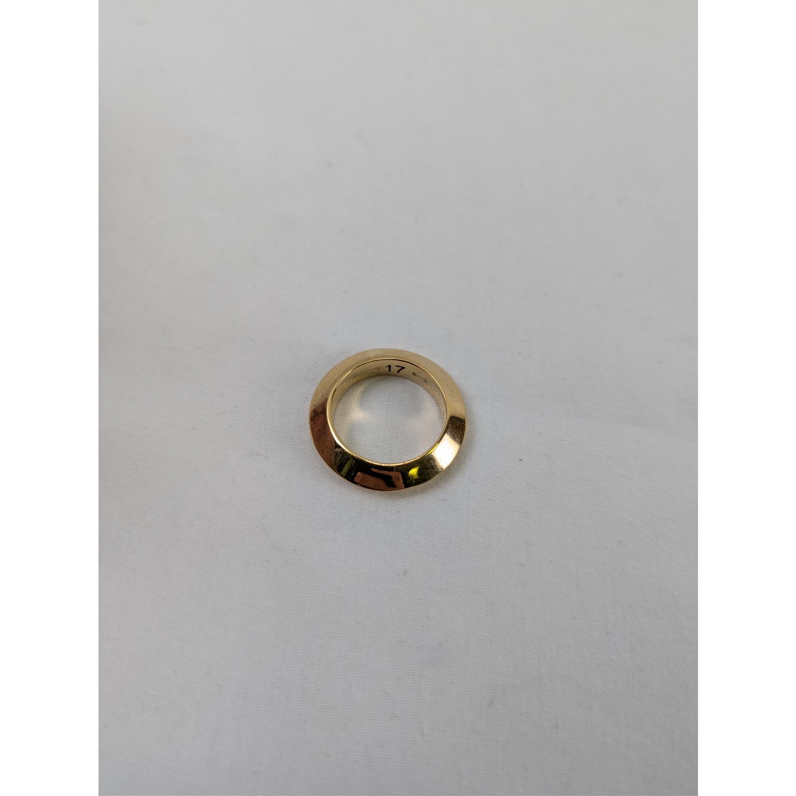 Bottega Veneta o1rshd1 Size: 17 / Gold F Sterling Silver Anello Ring Gold Size ONE SIZE - 7 Thumbnail