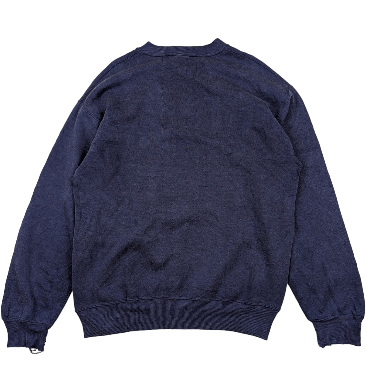 Jerzees Vintage 90's JERZEES Plain Navy Blue Jumper Sweatshirt Size US M / EU 48-50 / 2 - 5 Thumbnail