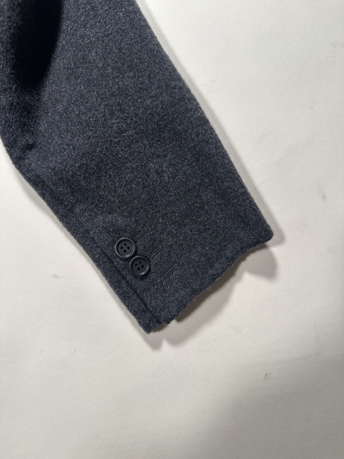 Armani GRAY ARMANI BLAZER W SHOULDER PADS Size 48R - 11 Thumbnail