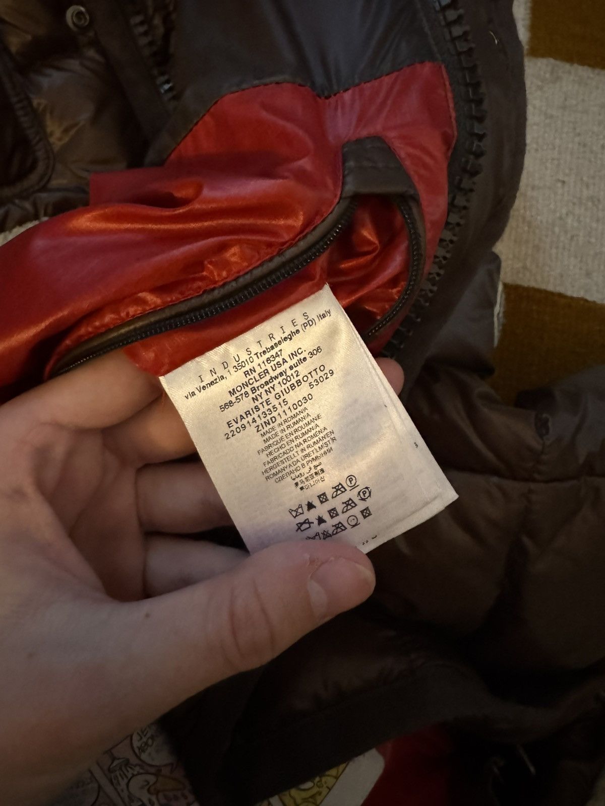 Moncler 🚭 GRAIL 🚭 CHIEF KEEF 2012 BROWN GIUBOTTO SHEARLING Size US L / EU 52-54 / 3 - 21 Thumbnail
